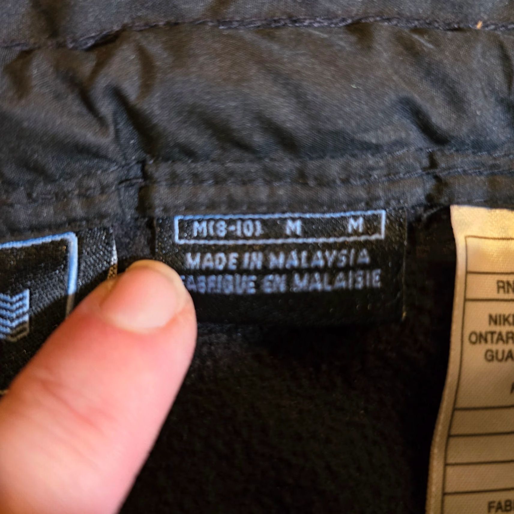 Nike Nike ACG Pants Women Medium Black Fleece Sherpa Thermal Layer Ski Outdoor Winter (Tapered) Size 32" / US 10 / IT 46 - 7 Thumbnail