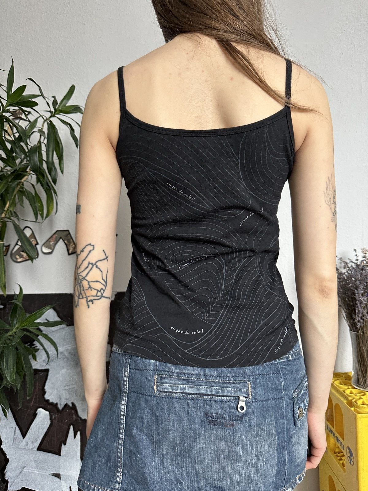 Japanese Brand × Vintage Cirque Du Soleil Abstract Graphic Crop Top y2k Custo Style Size S / US 4 / IT 40 - 5 Thumbnail