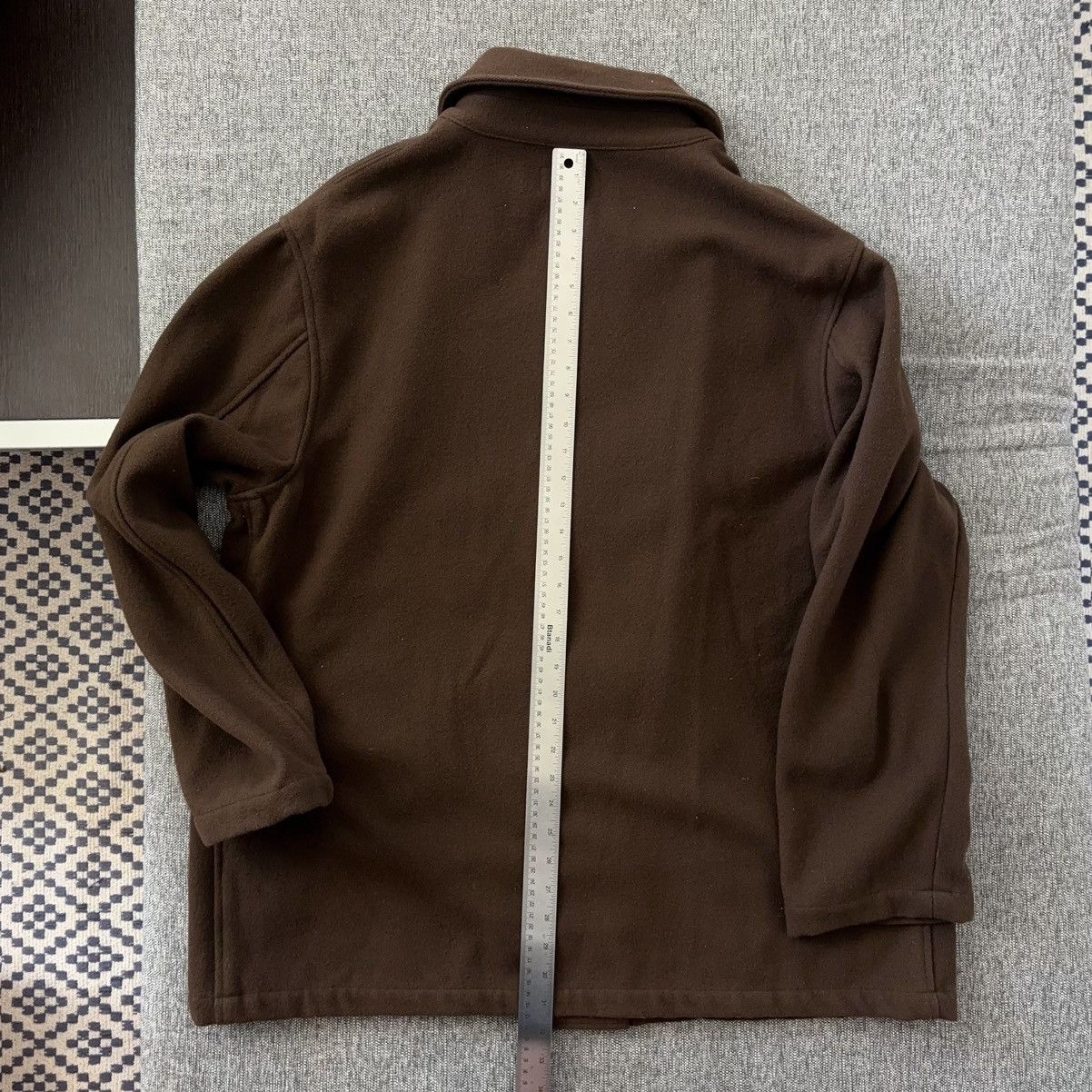 RRL Ralph Lauren RRL Double RL Wool Duffel Coat Toggle Clasp Chocolate Brown Size US XL / EU 56 / 4 - 9 Thumbnail
