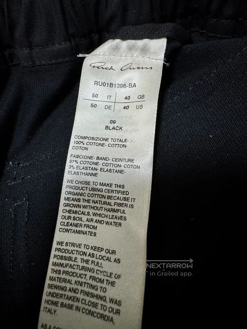 Rick Owens Rick Owens Cotton zipper cannonball pants. Size US 34 / EU 50 - 4 Thumbnail