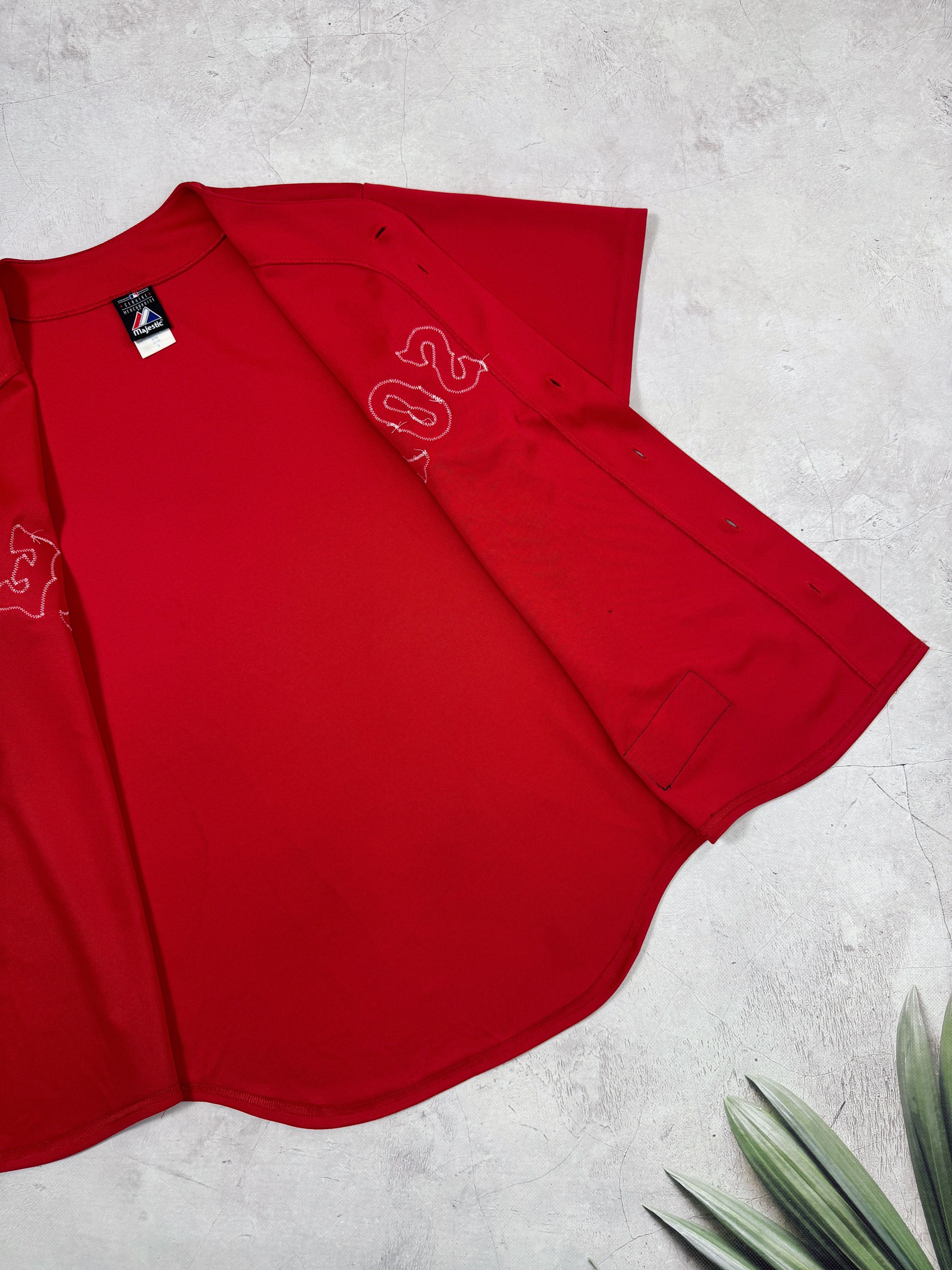 Majestic Vintage Boston Red Sox Baseball Jersey Shrit by Majestic Size US S / EU 44-46 / 1 - 11 Thumbnail