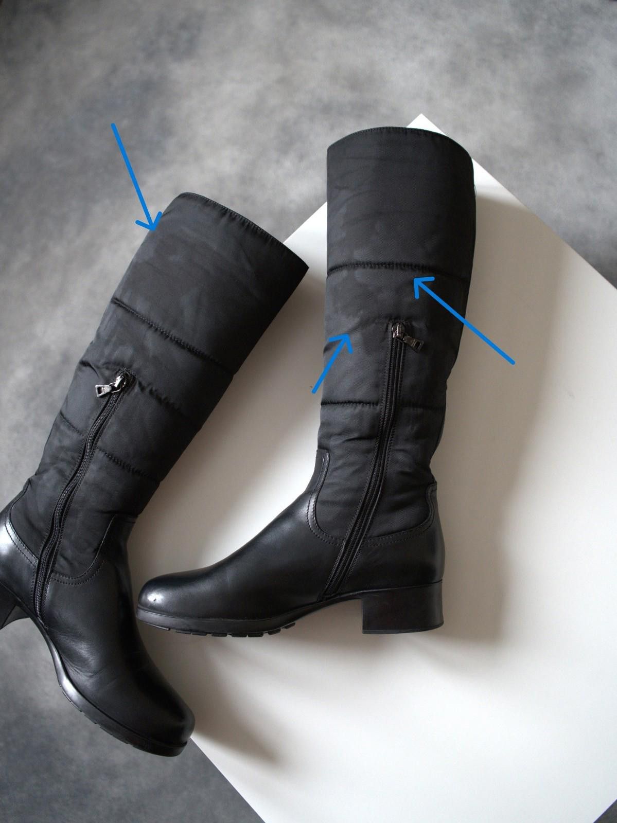 Prada 2000s Prada Biker Strap Logo Knee-High Leather Boots Size US 6 / IT 36 - 9 Thumbnail