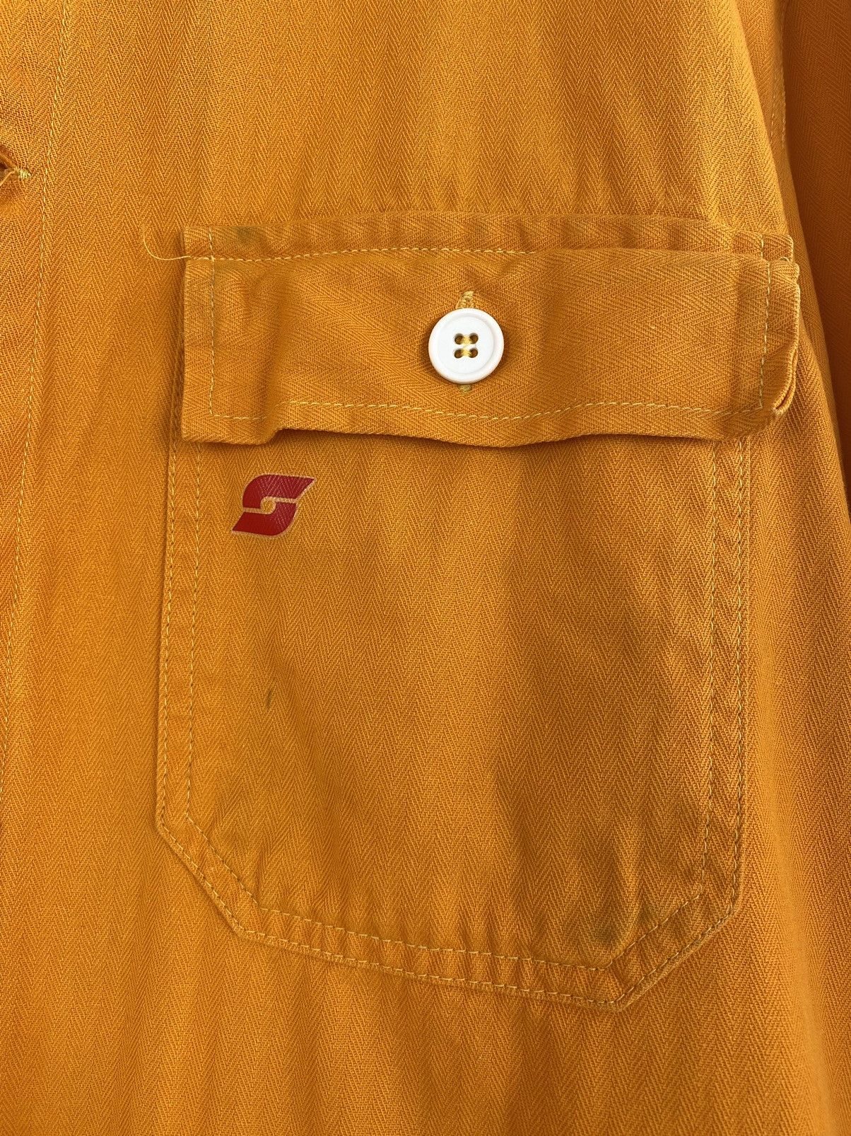 Vintage 1990’s Vintage Railway HBT Sanfor Work Chore Jacket Size US M / EU 48-50 / 2 - 5 Thumbnail