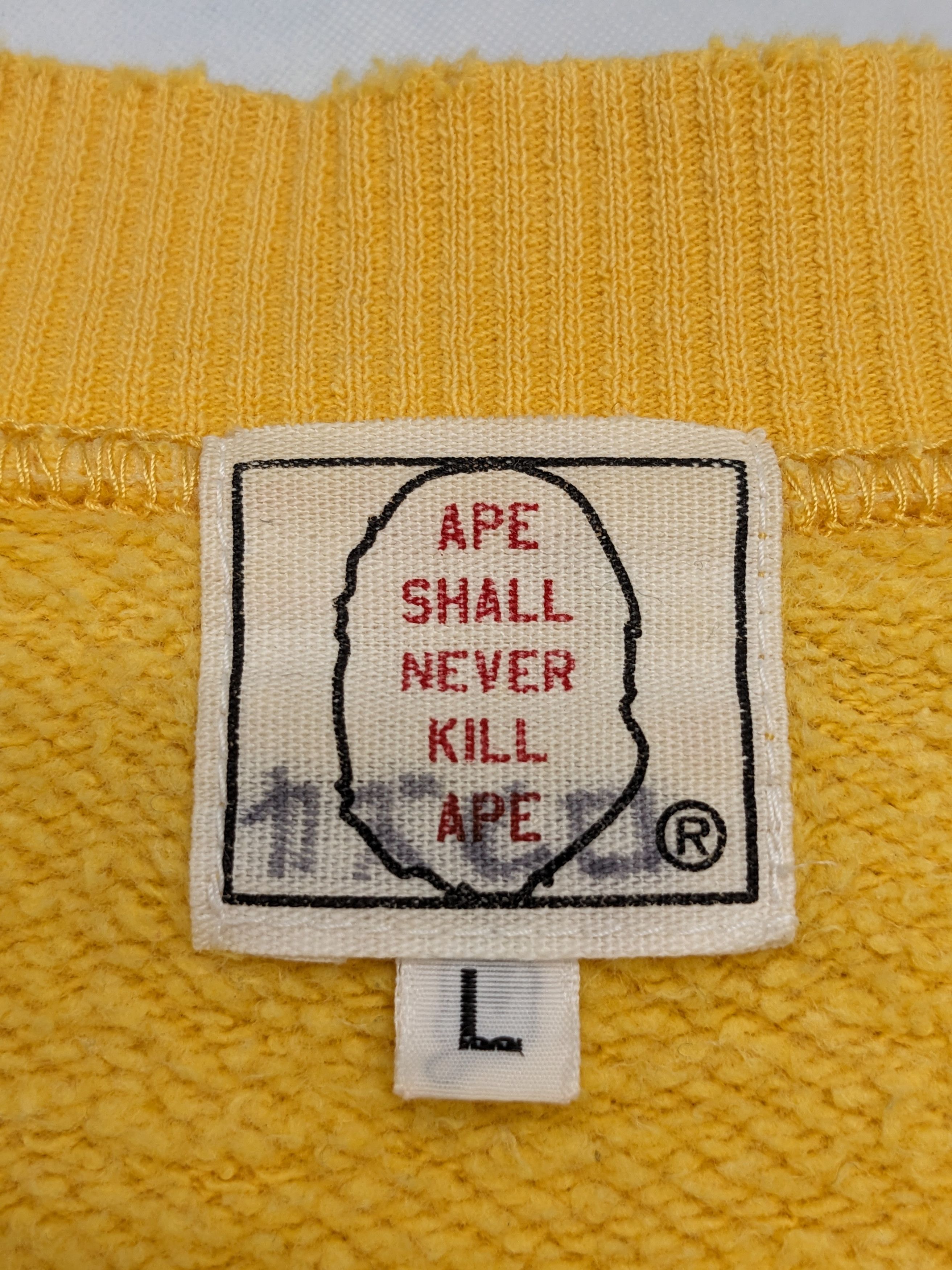 Bape VINTAGE BAPE A BATHING APE BEETHOVEN SWEATSHIRT Size US L / EU 52-54 / 3 - 8 Thumbnail