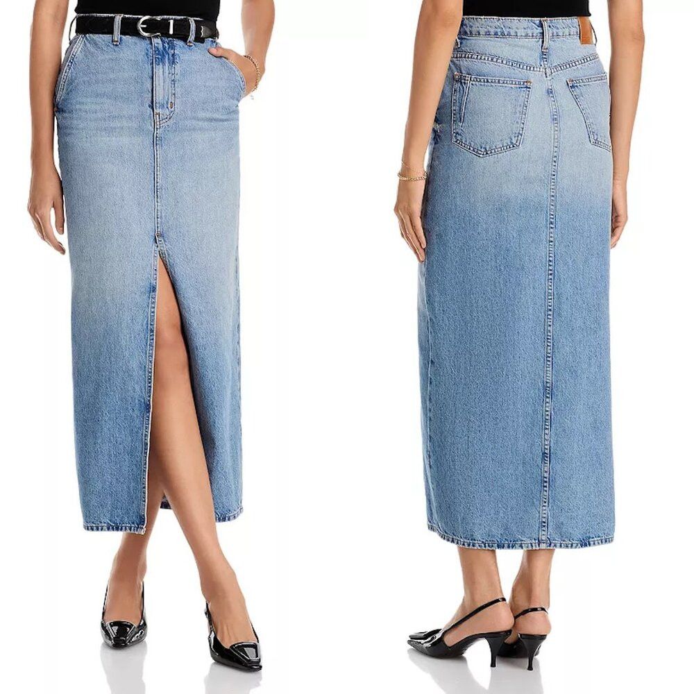 Derek Lam 10 Crosby NWT New $295 Derek Lam 10 Crosby Cotton High Rise Denim Max Size 28" / US 6 / IT 42 - 2 Thumbnail