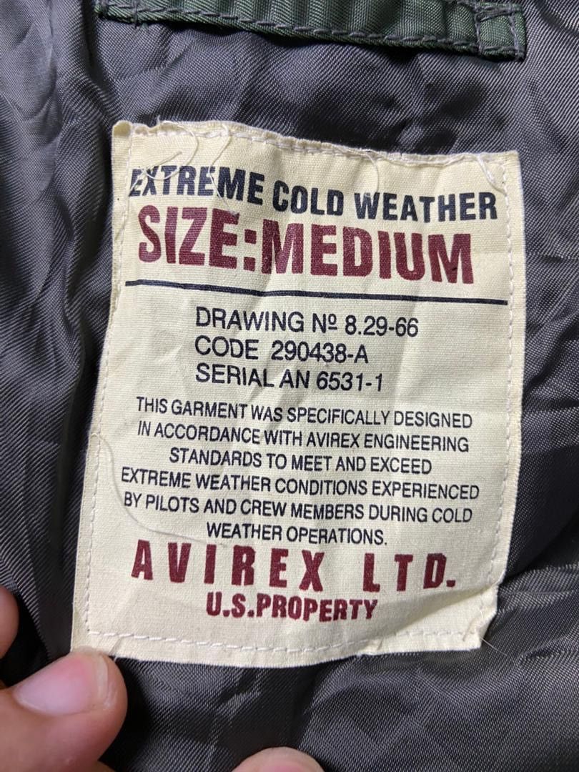 Avirex AVIREX LTD Extreme Cold Weather Parka Jacket (195) Size US M / EU 48-50 / 2 - 9 Thumbnail