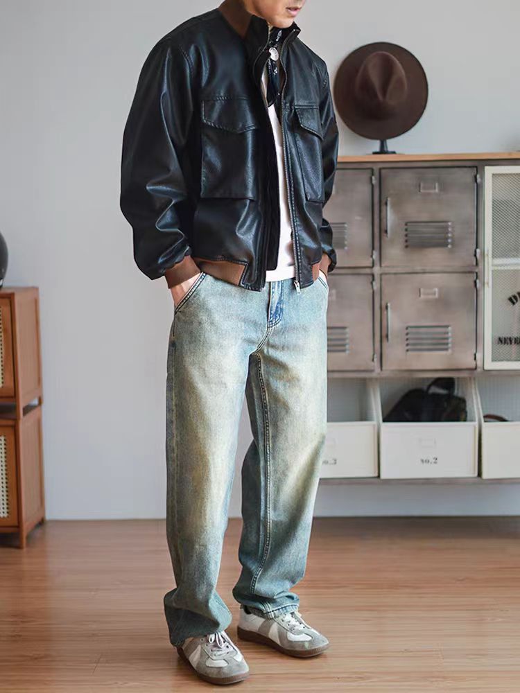 Japanese Brand × Vintage Vintage Washed Jeans Loose Casual Pants Size US 32 / EU 48 - 4 Thumbnail