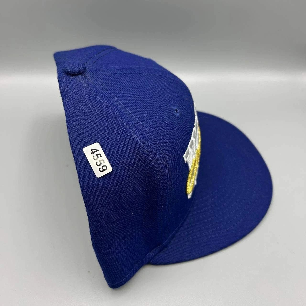 New Era Los Angeles LA Dodgers Hat Men 7 5/8 Blue MLB Fitted Cap Size ONE SIZE - 10 Thumbnail