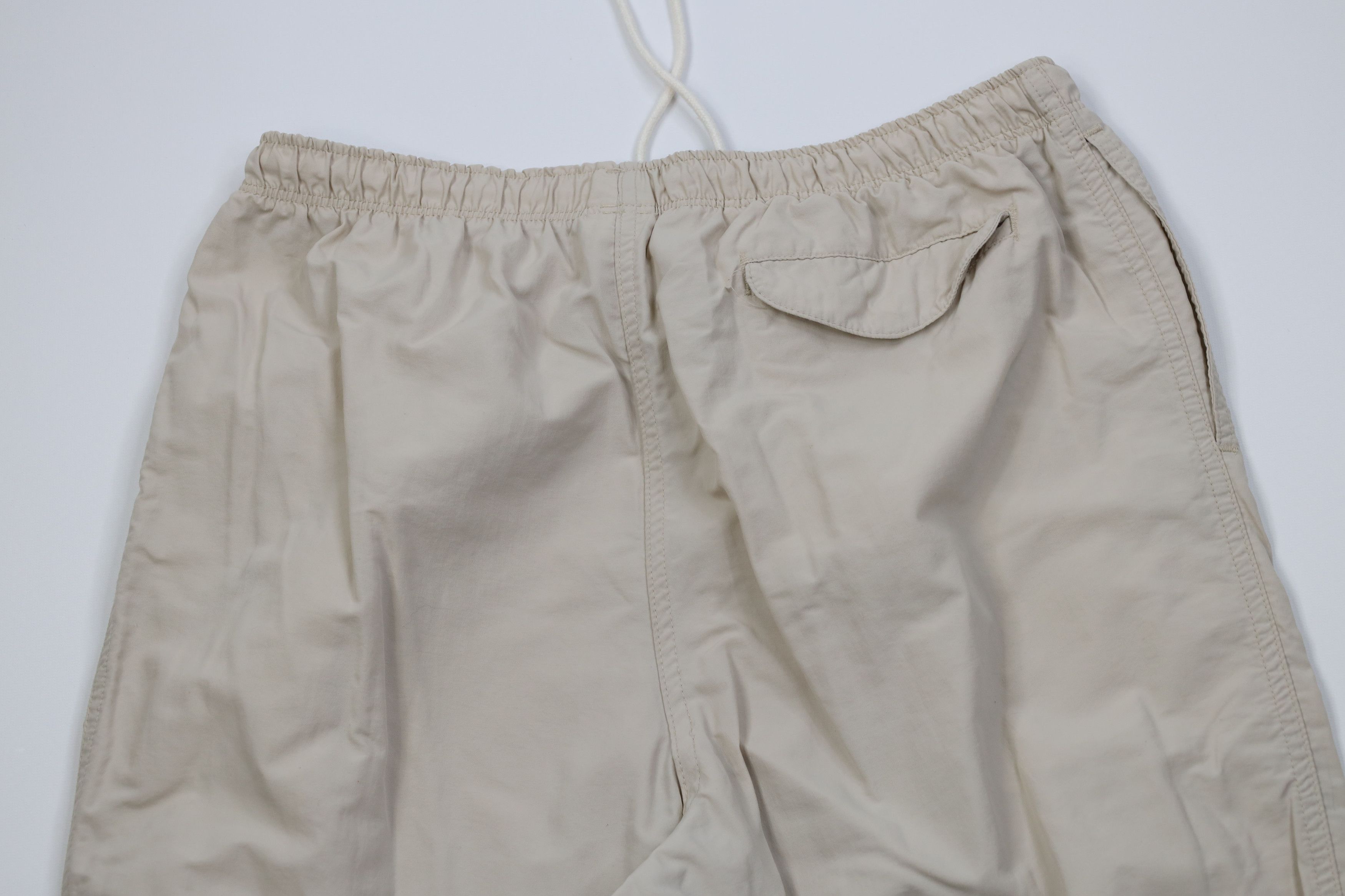 Lands' End Vintage 90s Lands End Wide Leg Windbreaker Pants Beige USA Size US 33 - 11 Thumbnail