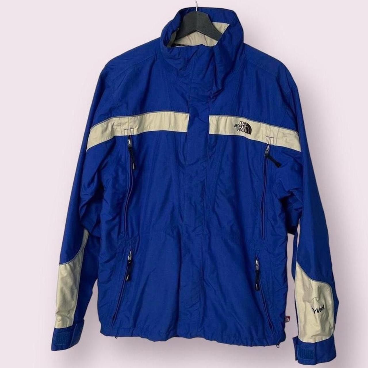 The North Face Vintage Early 00’s The Northface Royal Blue/ Crème Jacket Size US S / EU 44-46 / 1 - 2 Thumbnail