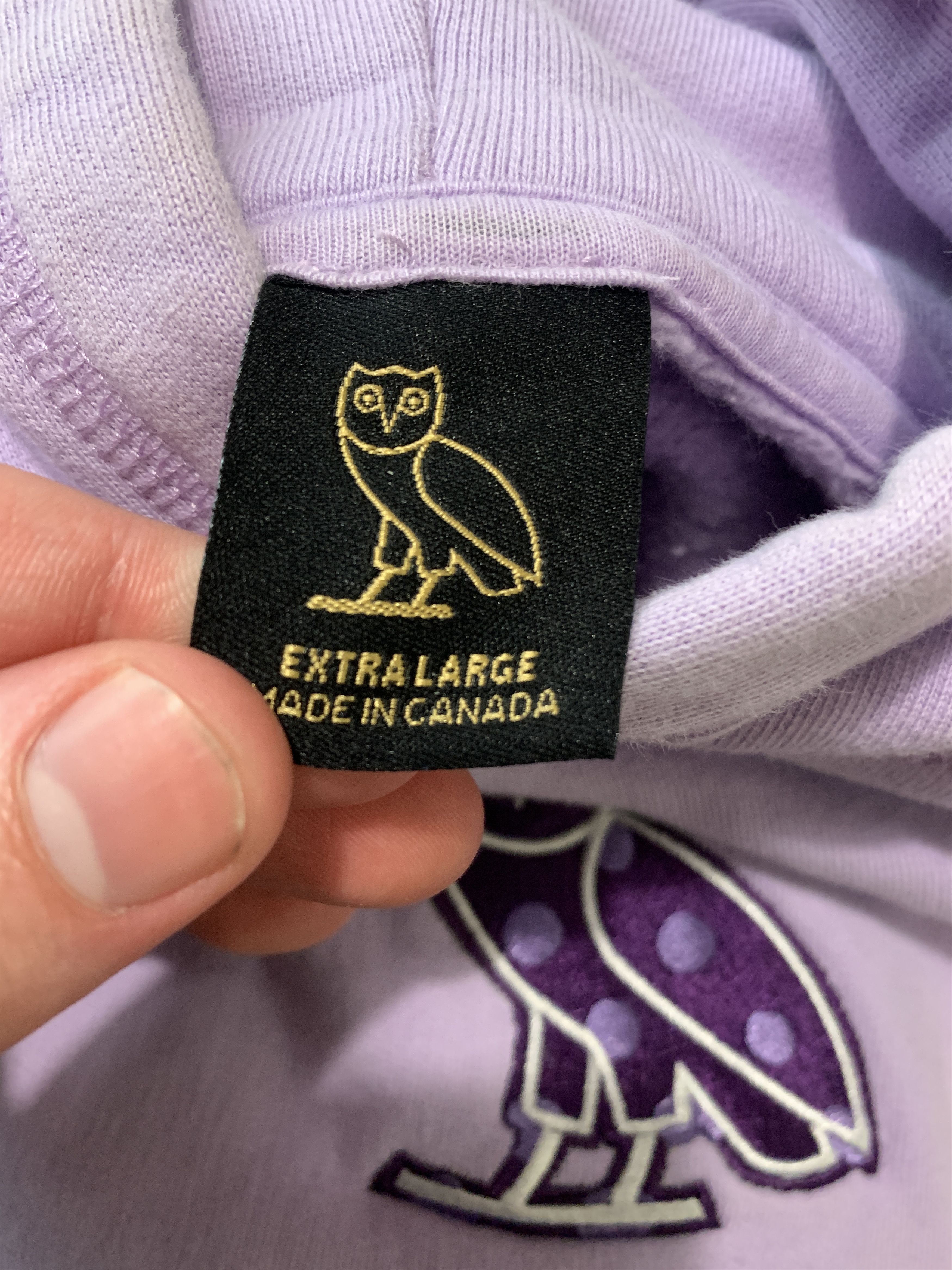 Drake OVO Classic Owl Hoodie Violet Purple Size US XL / EU 56 / 4 - 7 Thumbnail