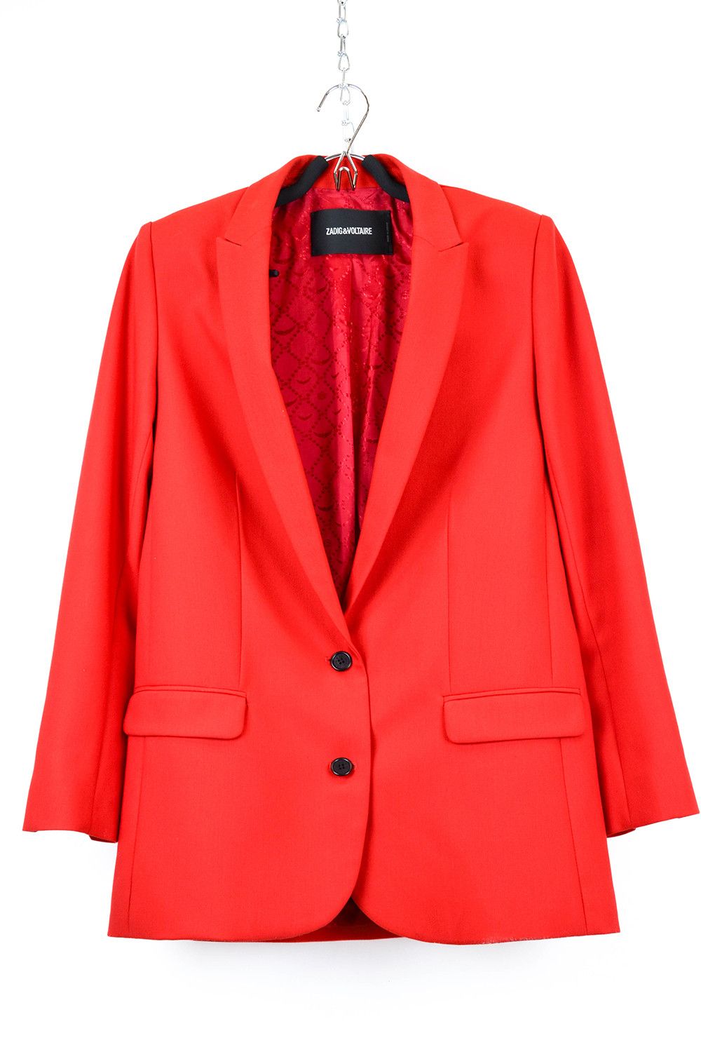 Zadig & Voltaire ZADIG & VOLTAIRE Viva Bis Red Blazer – Size 36 Size XS / US 0-2 / IT 36-38 - 1 Thumbnail
