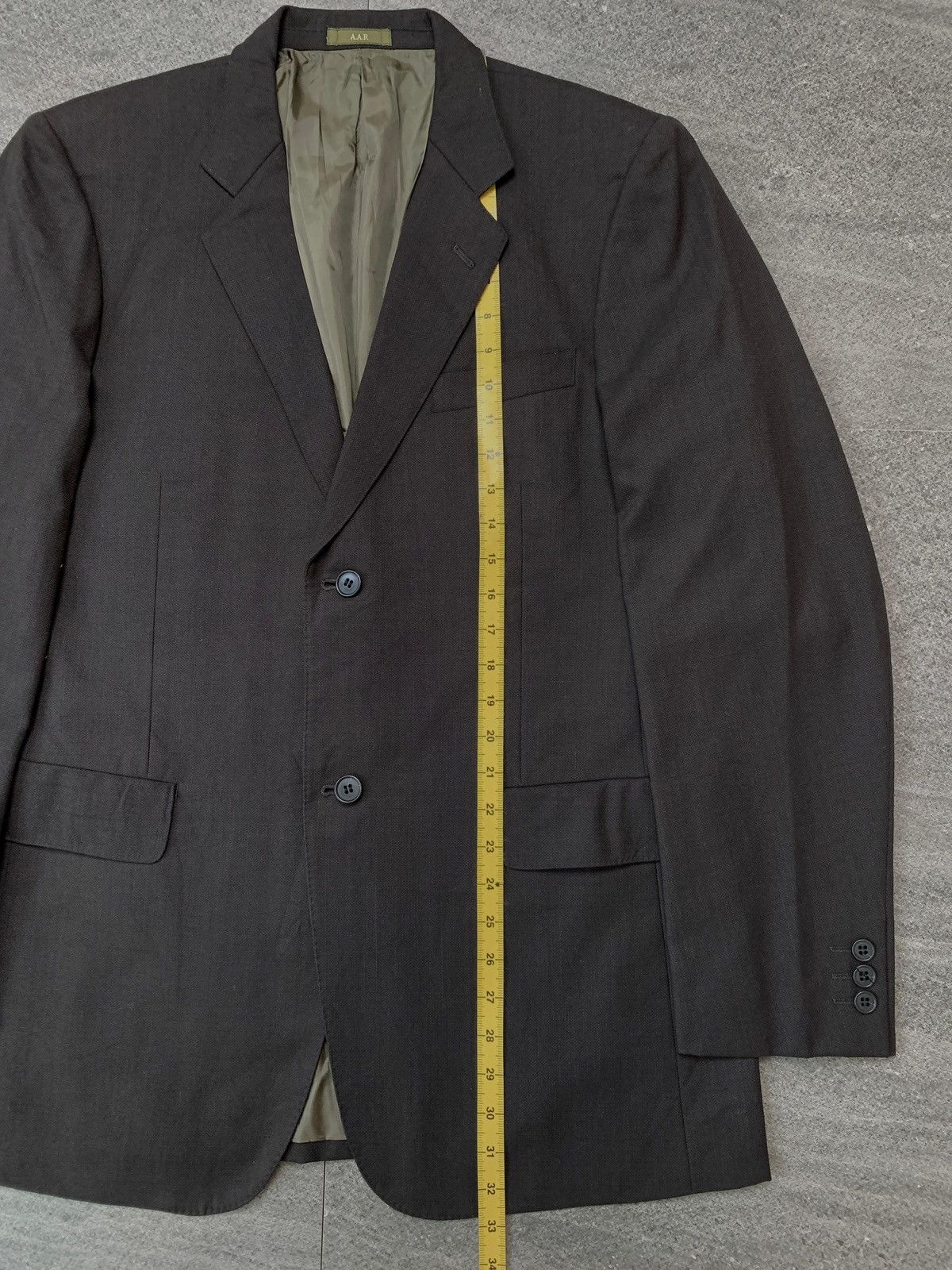 Yohji Yamamoto FREE TAX! AAR Wool Blazer Jacket Size US L / EU 52-54 / 3 - 11 Thumbnail