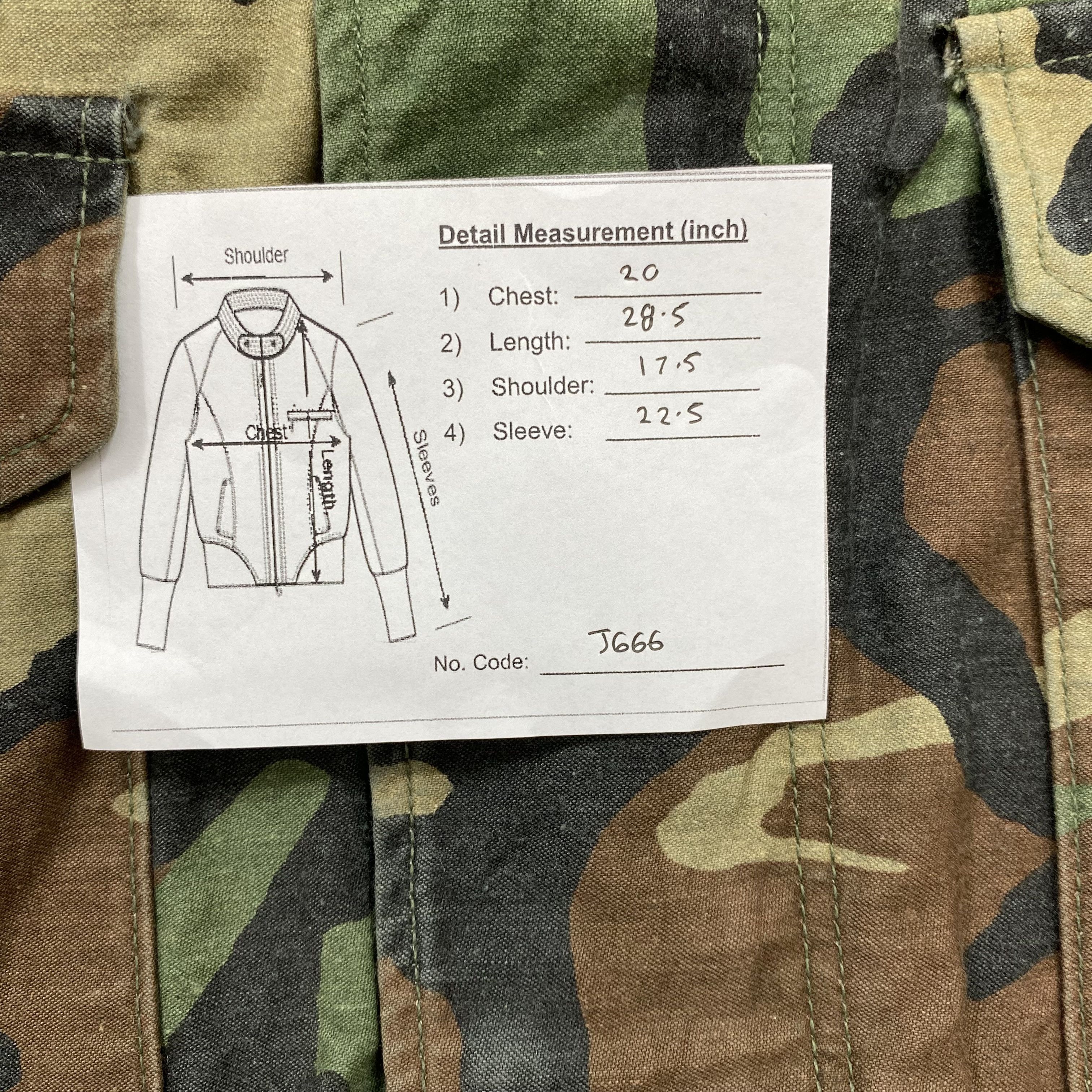 Vintage Vintage 1991 US Army M-65 Field Jacket Woodland Camo-J666 Size US M / EU 48-50 / 2 - 12 Thumbnail