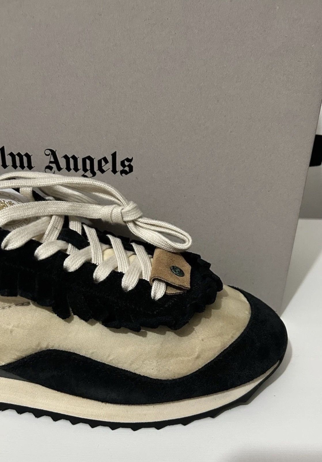 Palm Angels Palm Angels fringe low-top sneakers Uk 9 Size US 9 / EU 42 - 4 Thumbnail
