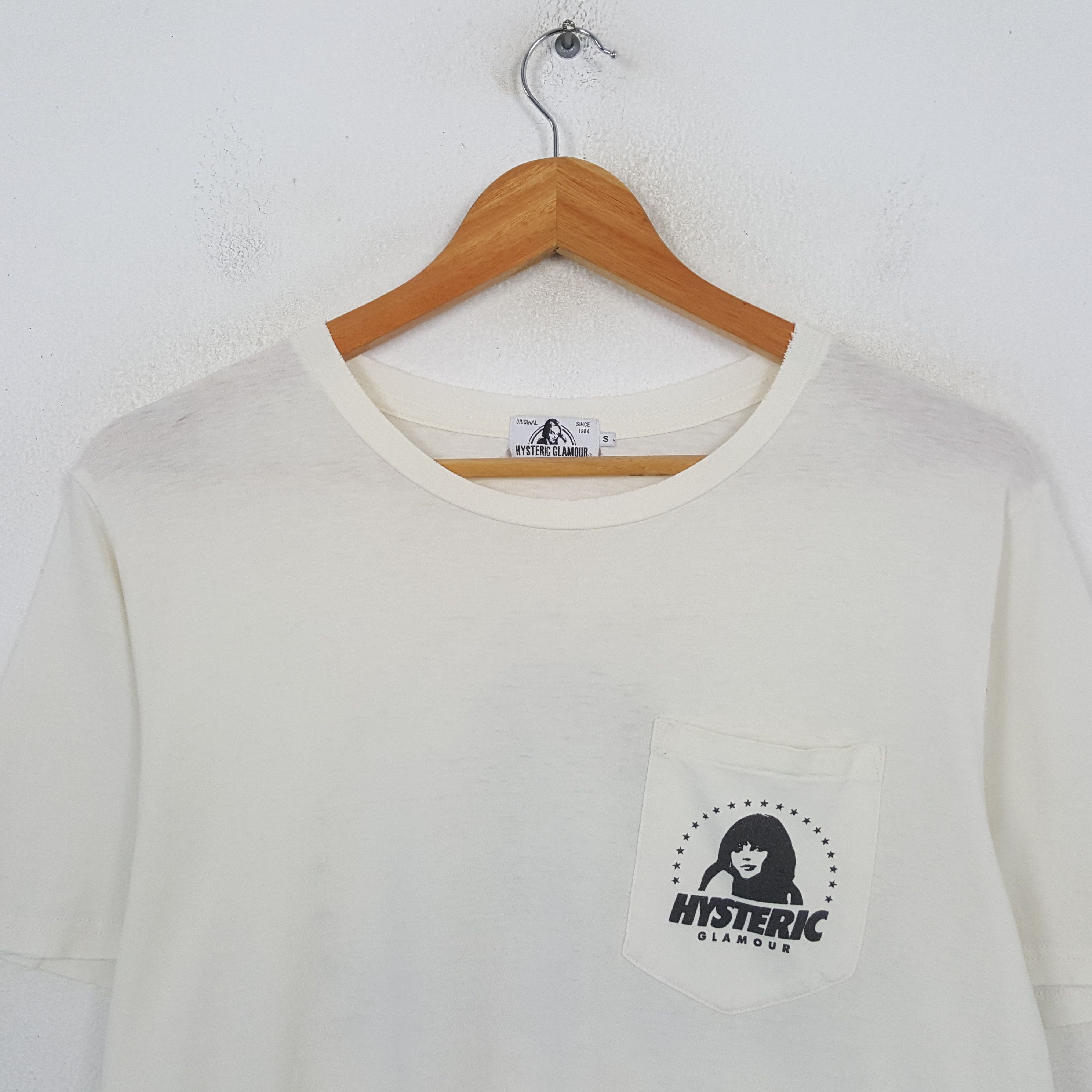 Hysteric Glamour Vintage Hysteric Glamour Japan Fashion Brand T-Shirt C301N48 Size US S / EU 44-46 / 1 - 4 Thumbnail