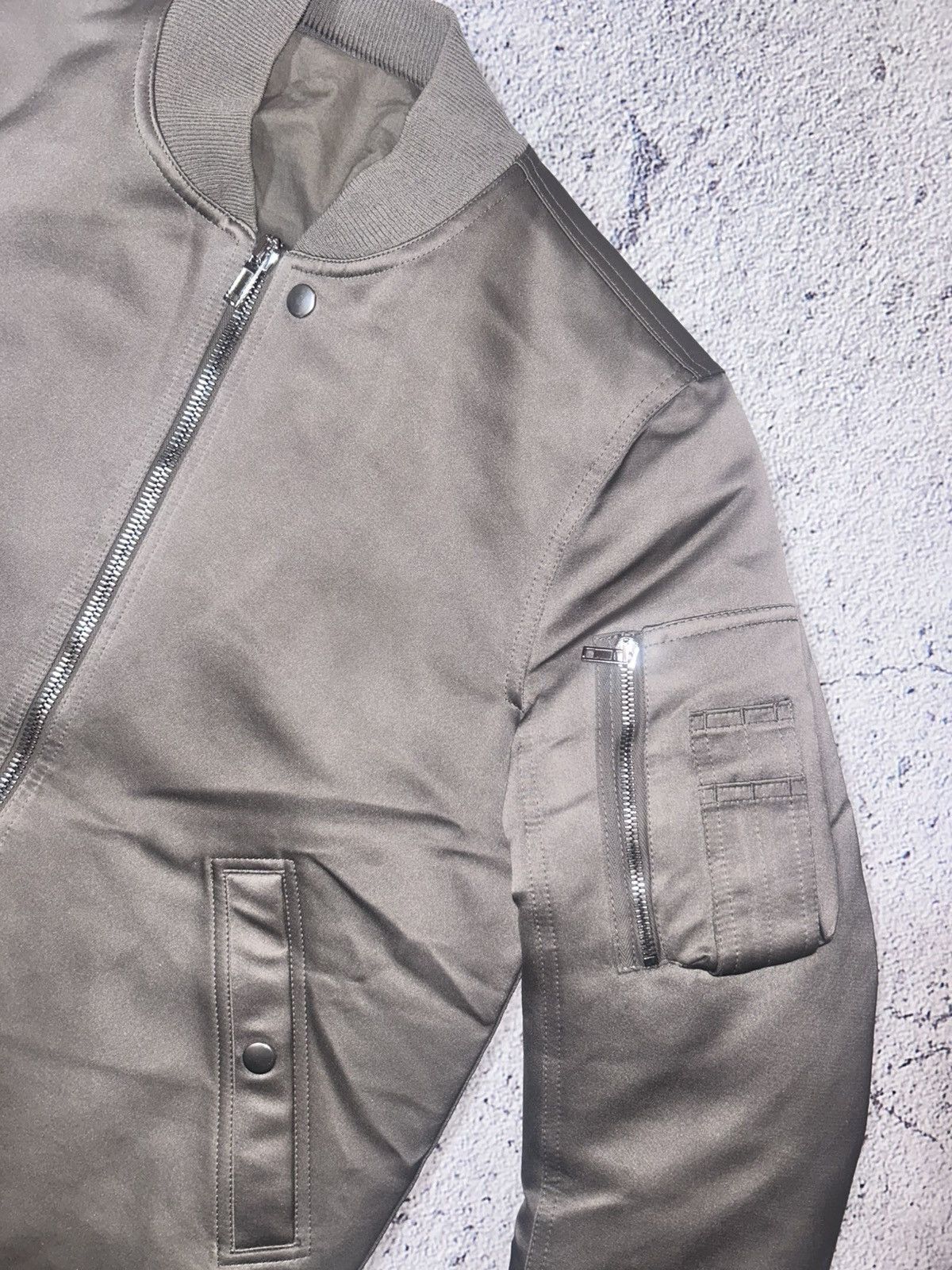 Rick Owens Rick Owens Bomber Jacket Glitter Mainline Down Filled Size US S / EU 44-46 / 1 - 4 Thumbnail