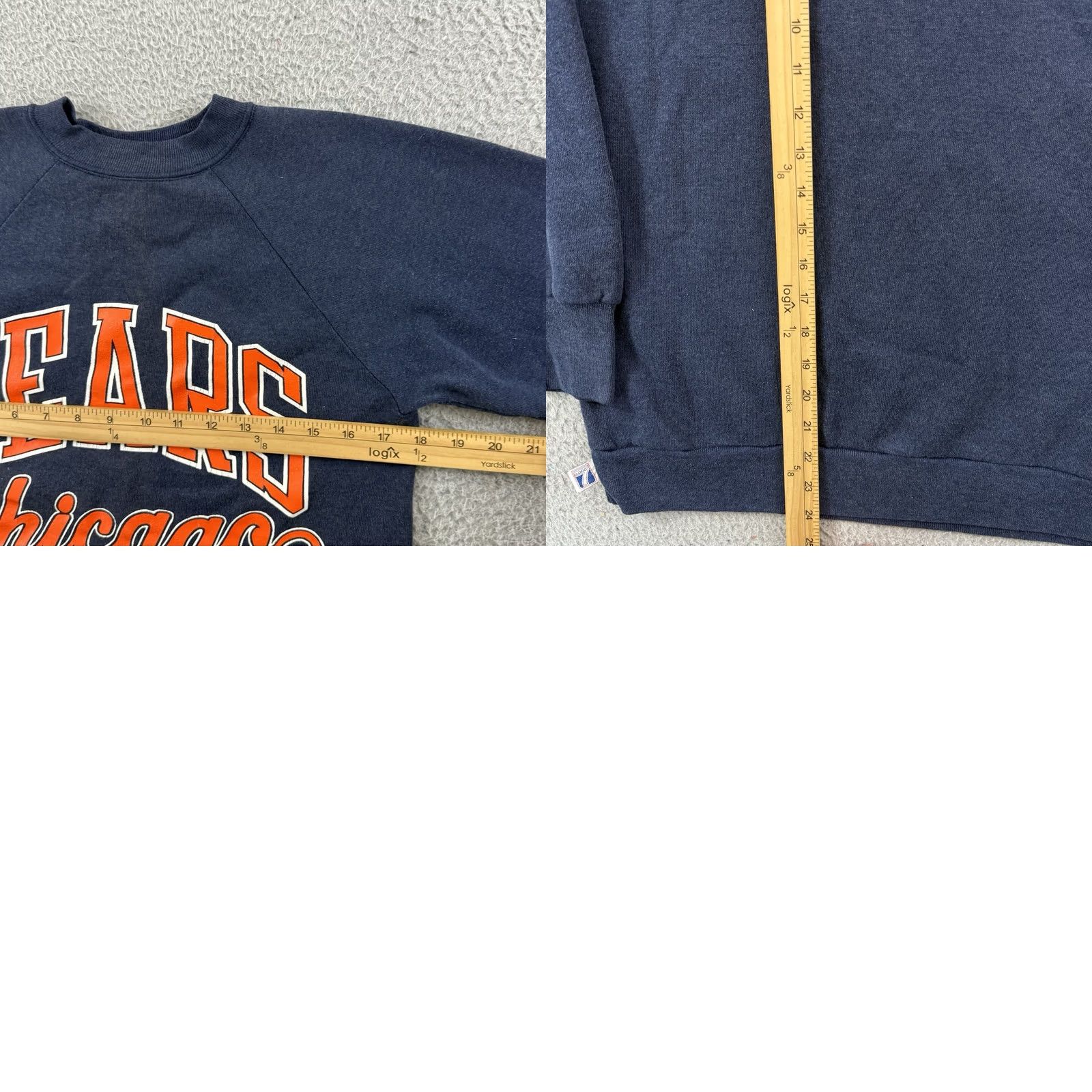 Logo 7 VINTAGE Logo 7 Sweatshirt Adult Small Blue NFL Football 80s Raglan Sport Size US S / EU 44-46 / 1 - 8 Thumbnail