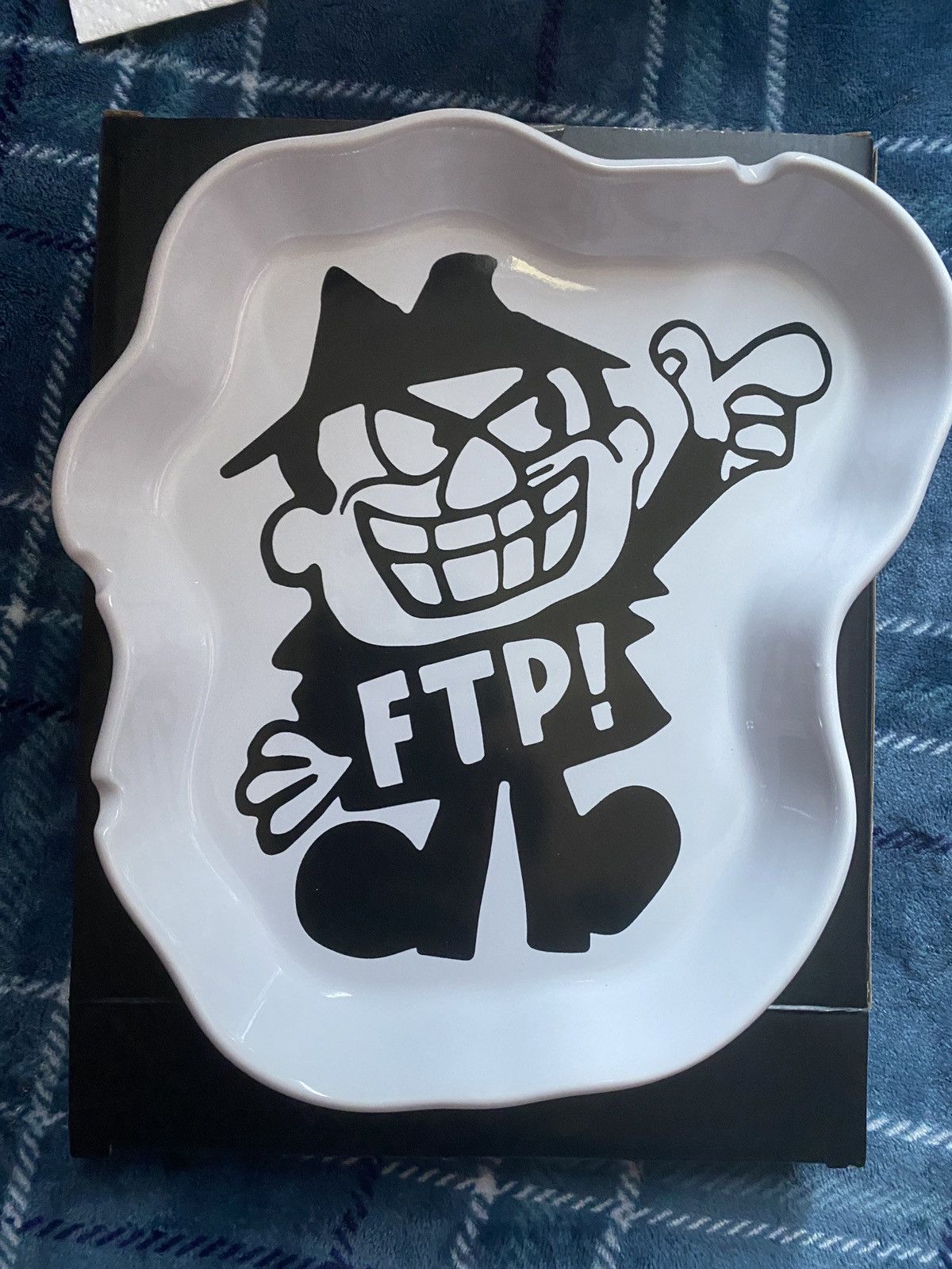 Fuck The Population FTP Boris Ash Tray Size ONE SIZE - 3 Thumbnail