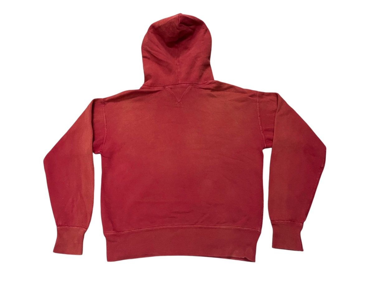 Polo Ralph Lauren 90s RRL BY POLO RALPH LAUREN HOODIE PLAIN SUN FADED Size S / US 4 / IT 40 - 2 Thumbnail