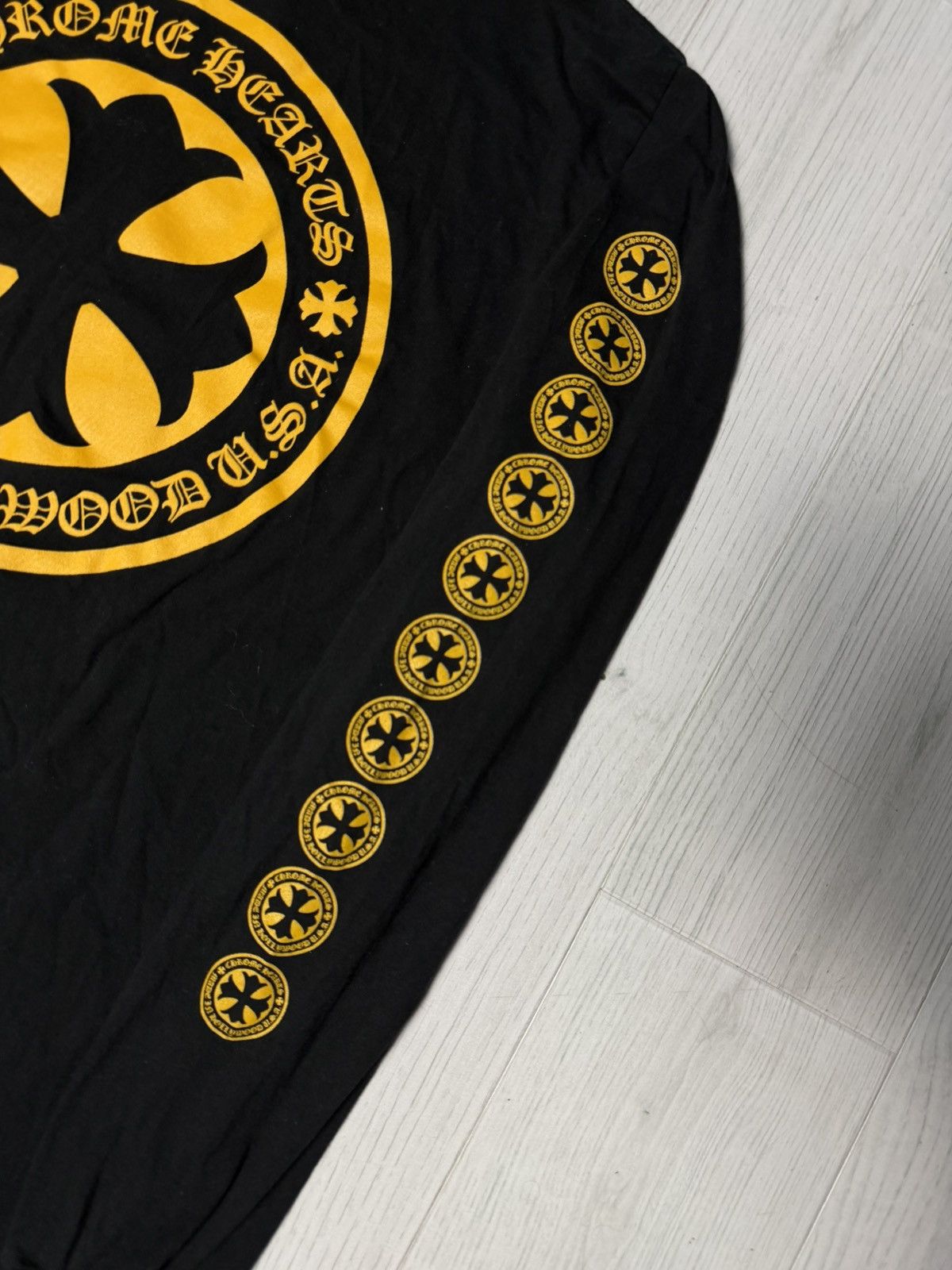 Chrome Hearts Chrome Hearts Hollywood Plus Cross Long Sleeve Size US M / EU 48-50 / 2 - 4 Thumbnail