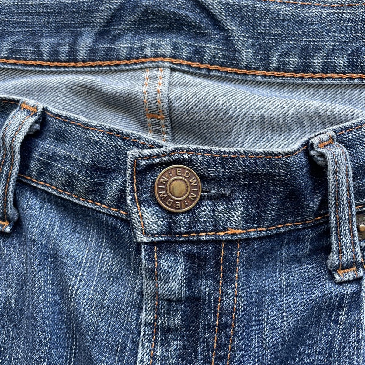 Edwin Vintage Edwin 503 Made In Japan Jeans Faded Pants Denim Size US 36 / EU 52 - 6 Thumbnail