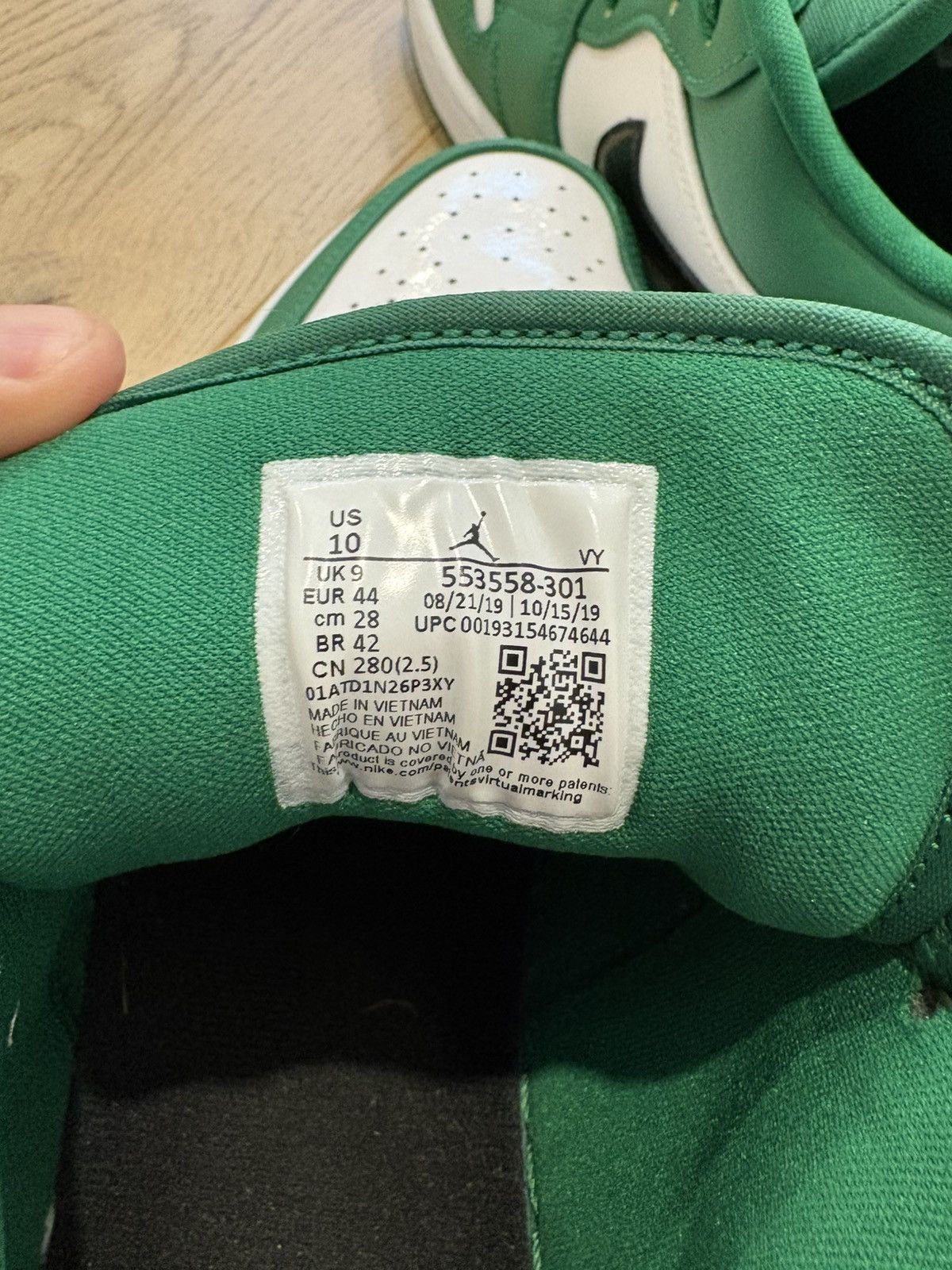 Nike Jordan 1 low Size US 10 / EU 43 - 5 Thumbnail