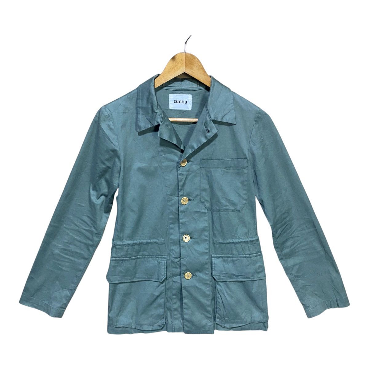 CABANE de ZUCCa × Issey Miyake × Zucca Zucca Military Shirt Jacket Size US S / EU 44-46 / 1 - 1 Thumbnail