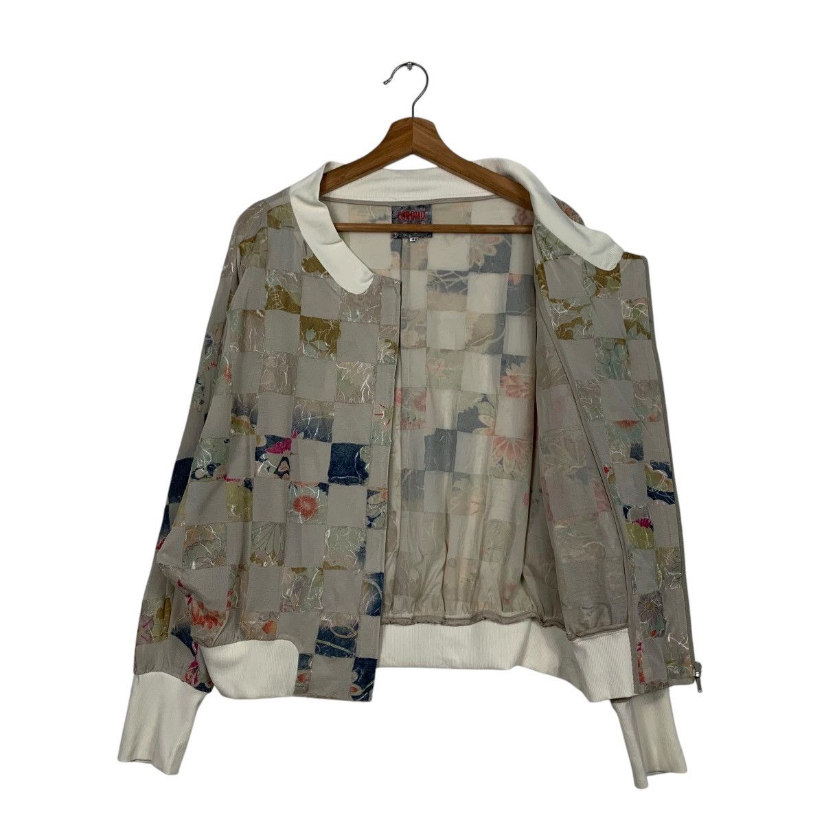 Japanese Brand COROMO by Deco Sugai Checked Light Jacket #1690-C75 Size L / US 10 / IT 46 - 9 Thumbnail