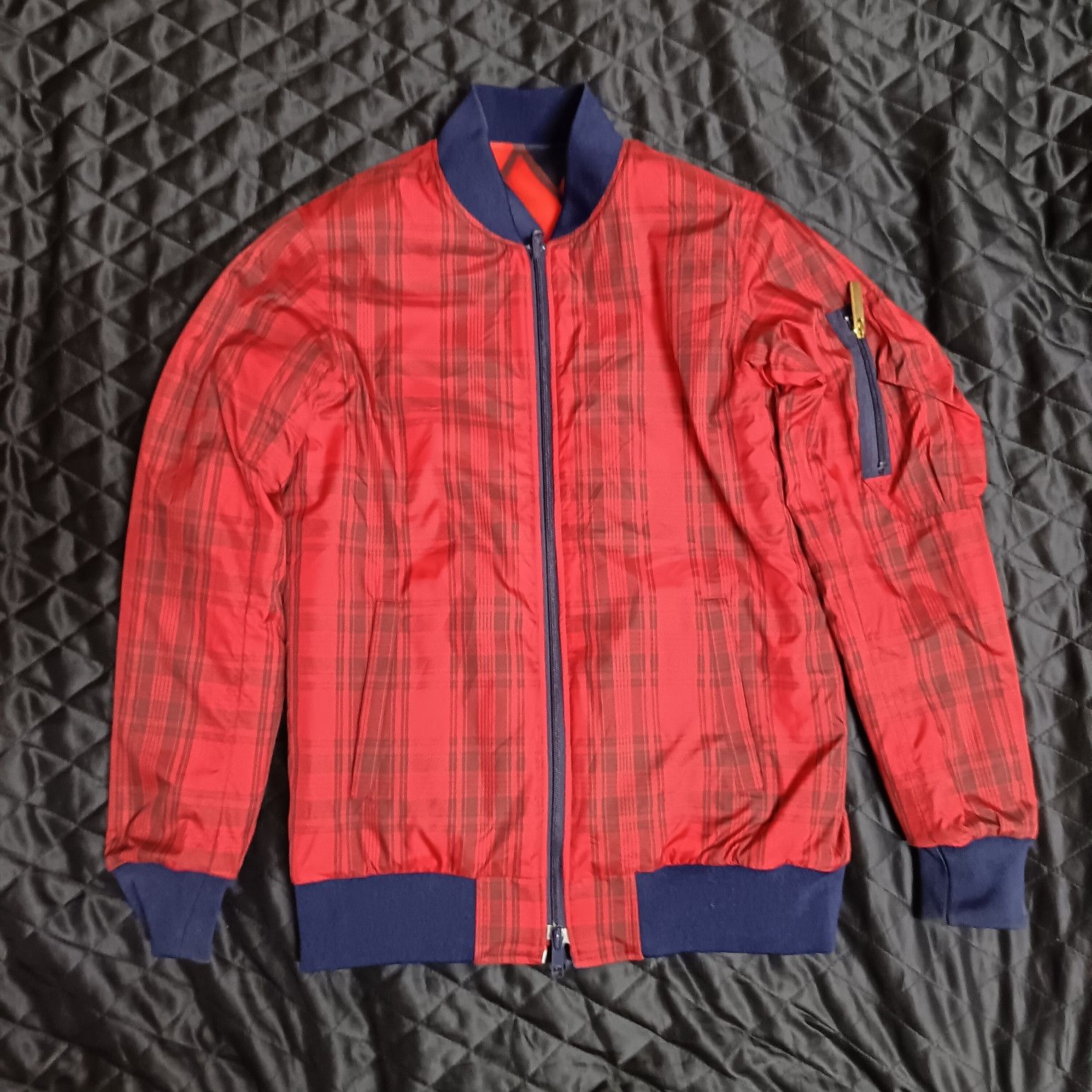 Yoshio Kubo Yoshiokubo Reversible Bomber Jacket Varsity Jacket Size US S / EU 44-46 / 1 - 4 Thumbnail