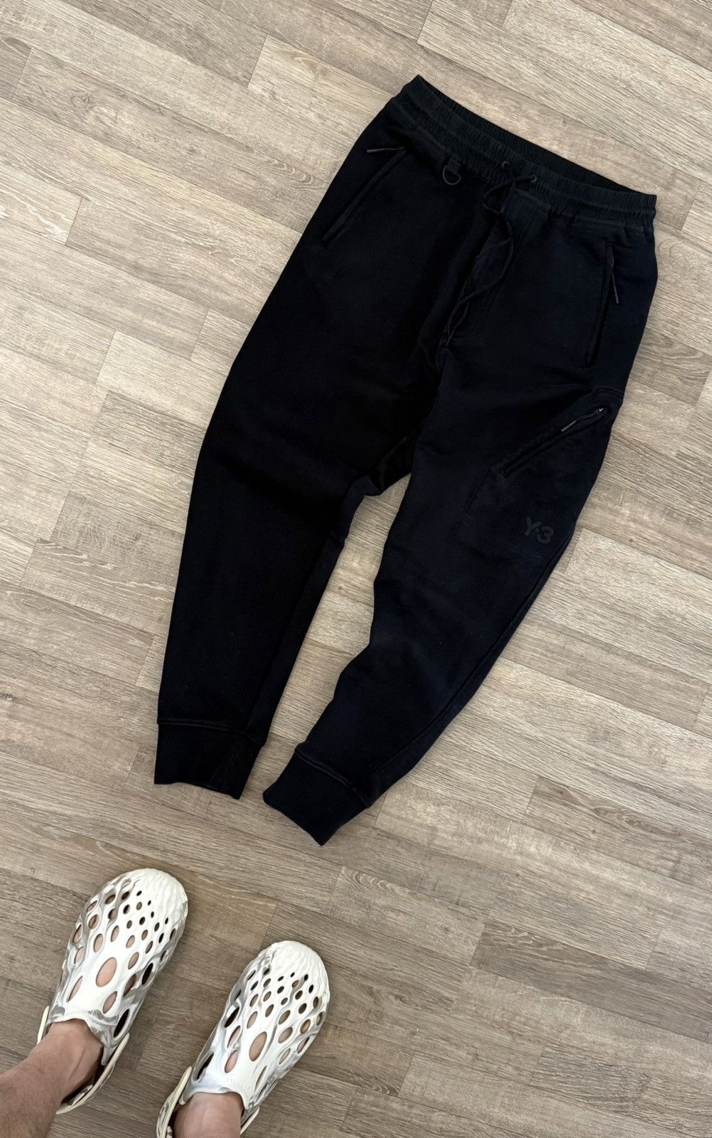 Adidas × Y-3 Yohji Yamamoto Y-3 x Adidas Rare Avant-Garde Cargo Pants Size US 29 - 1 Thumbnail
