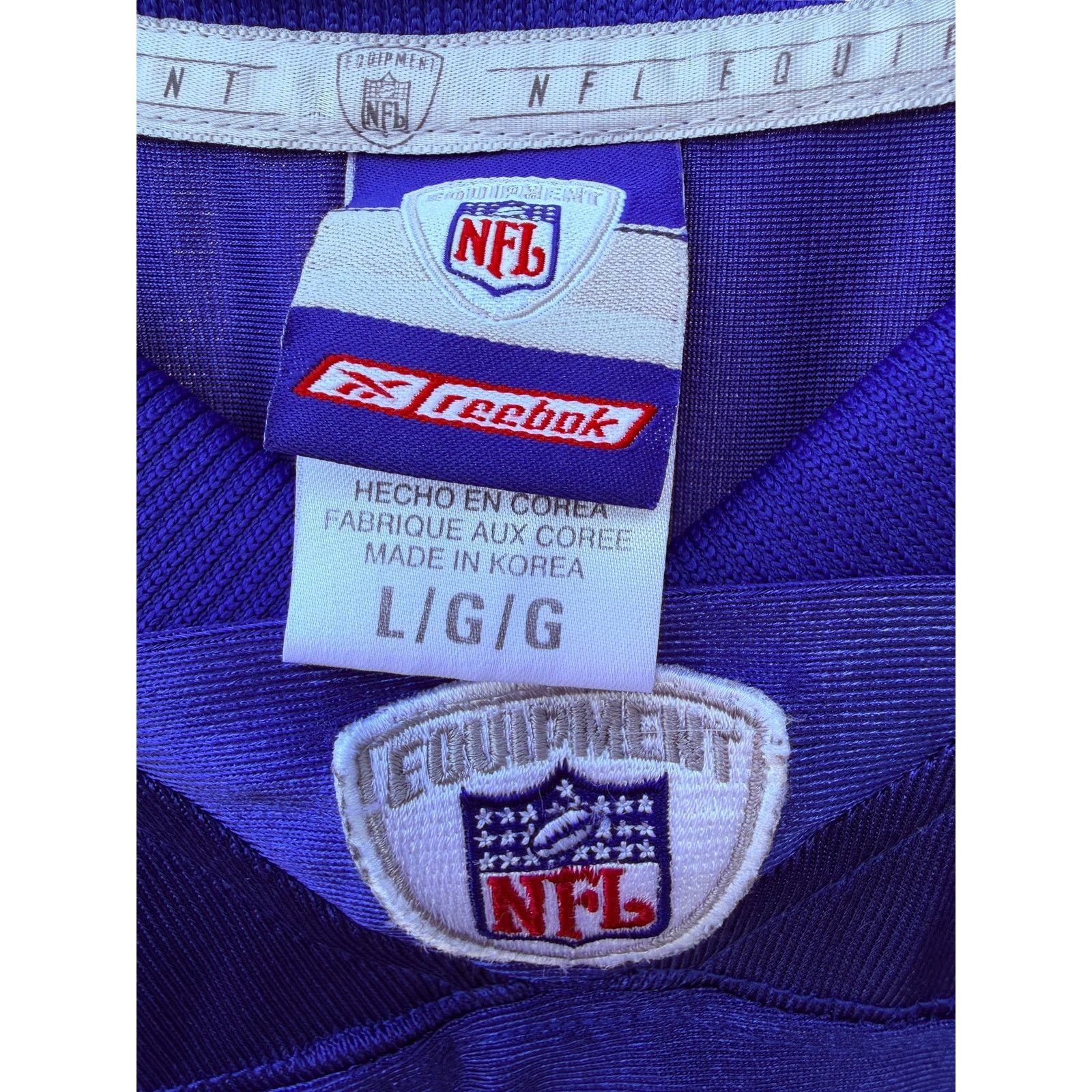 Reebok Reebok NFL Pro Bowl 2003 All Star Jersey Mens Large Blue Size US L / EU 52-54 / 3 - 3 Thumbnail