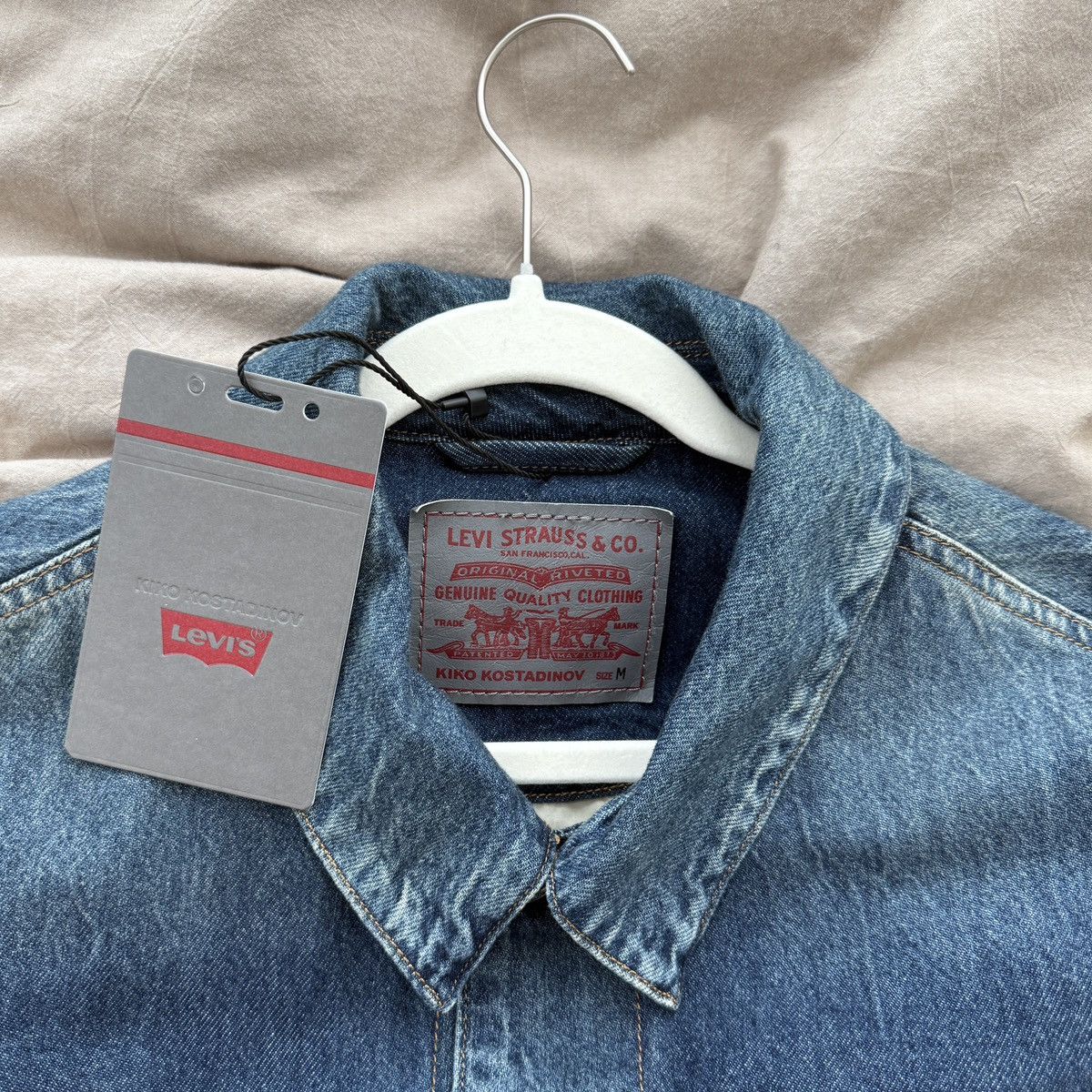 Kiko Kostadinov × Levi's Kiko Kostadinov x Levi’s Denim Jacket Size US M / EU 48-50 / 2 - 3 Thumbnail