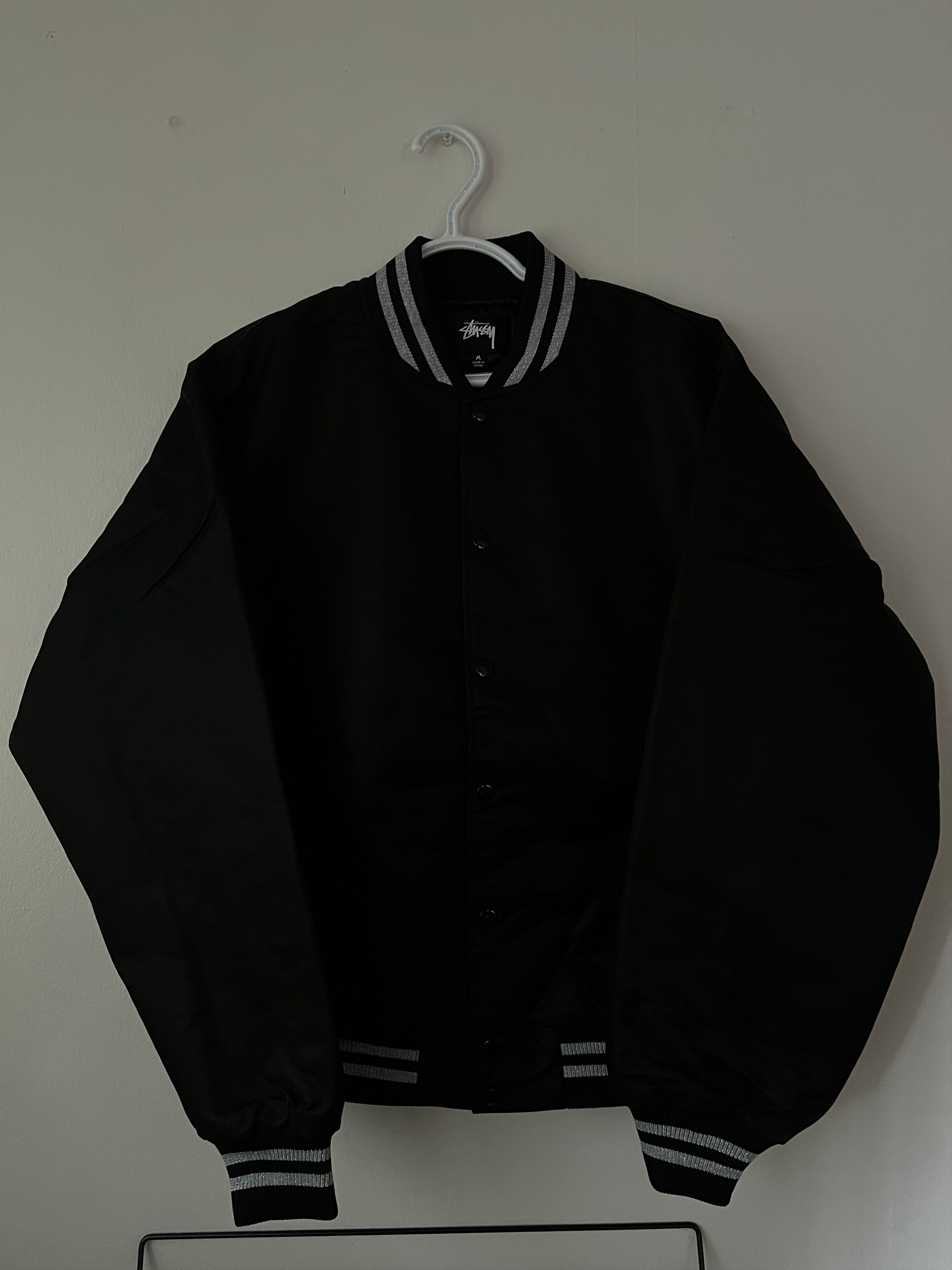 ジャケット・アウター Stussy sequins satin jacket Stussy Sequins Satin Black Dice Jacket Size Small 115718 | eBay