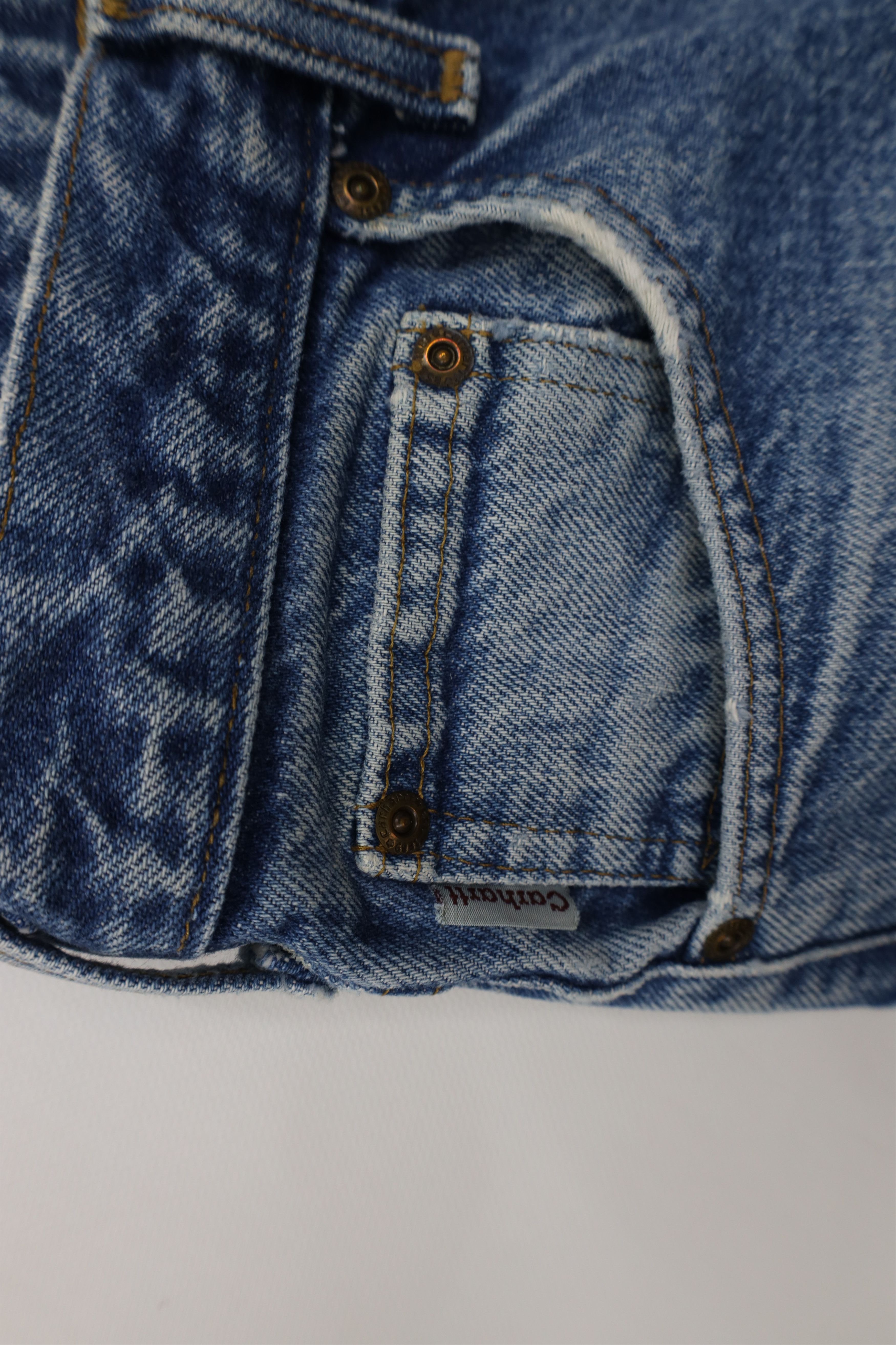 Carhartt Vintage Y2K Carhartt Straight Leg Denim Jeans Blue Cotton Size US 36 / EU 52 - 10 Thumbnail