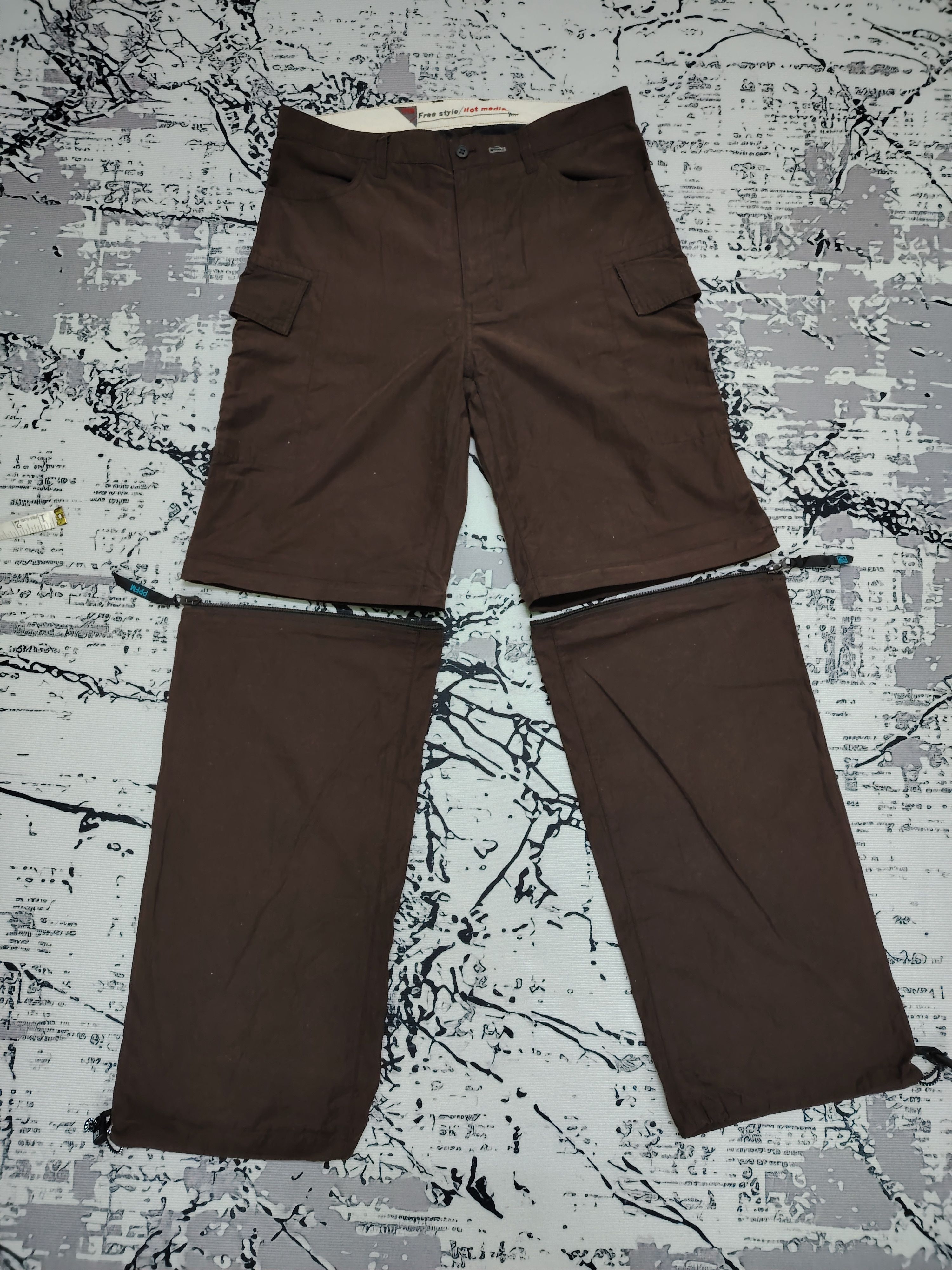 PPFM PPFM Free Style / Hot Media Nylon Cargo Pants Size US 32 / EU 48 - 1 Thumbnail