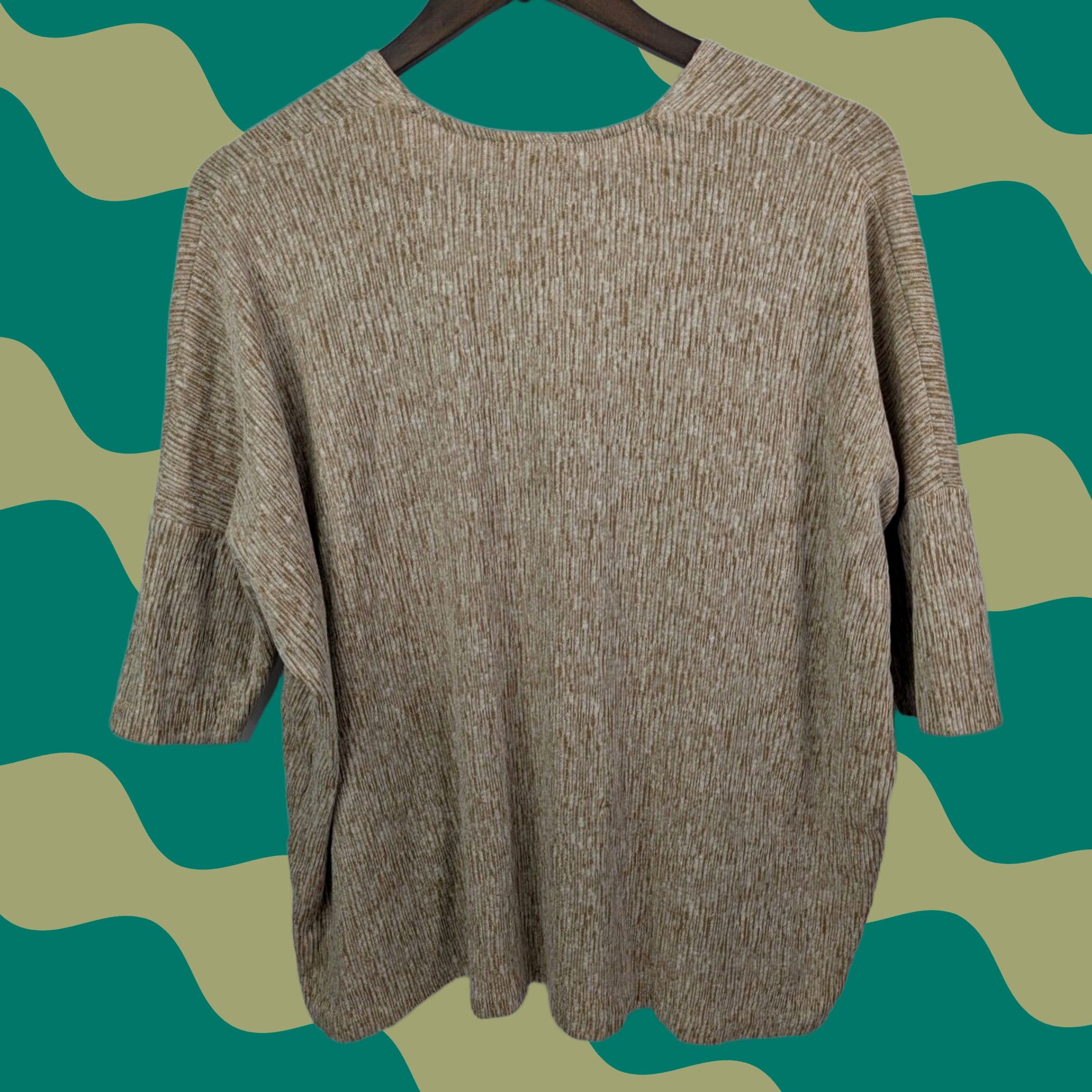J. Jill VINTAGE? Pure J Jill Linen Cardigan Small Oversized One Button Dolman Sleeve Lagenlook Size S / US 4 / IT 40 - 1 Thumbnail
