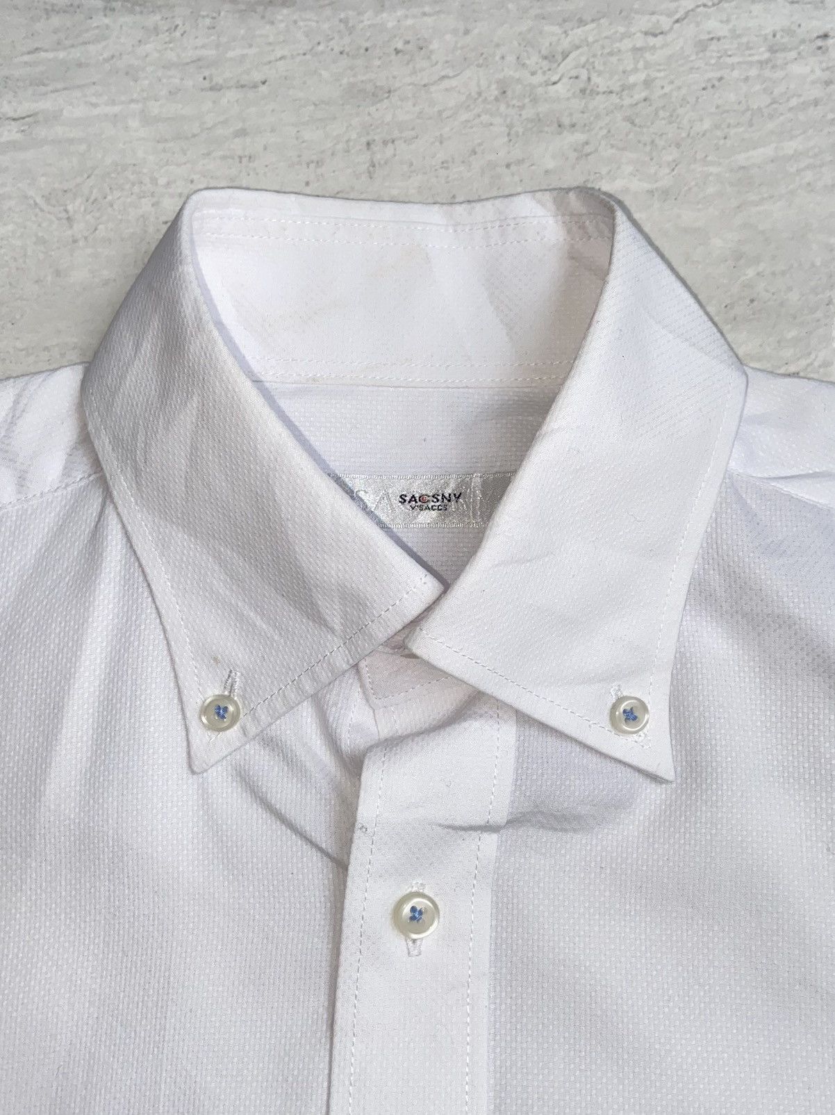 Designer × Japanese Brand × Yohji Yamamoto SACSNY Y’SACCS White Shirt Size US S / EU 44-46 / 1 - 10 Thumbnail