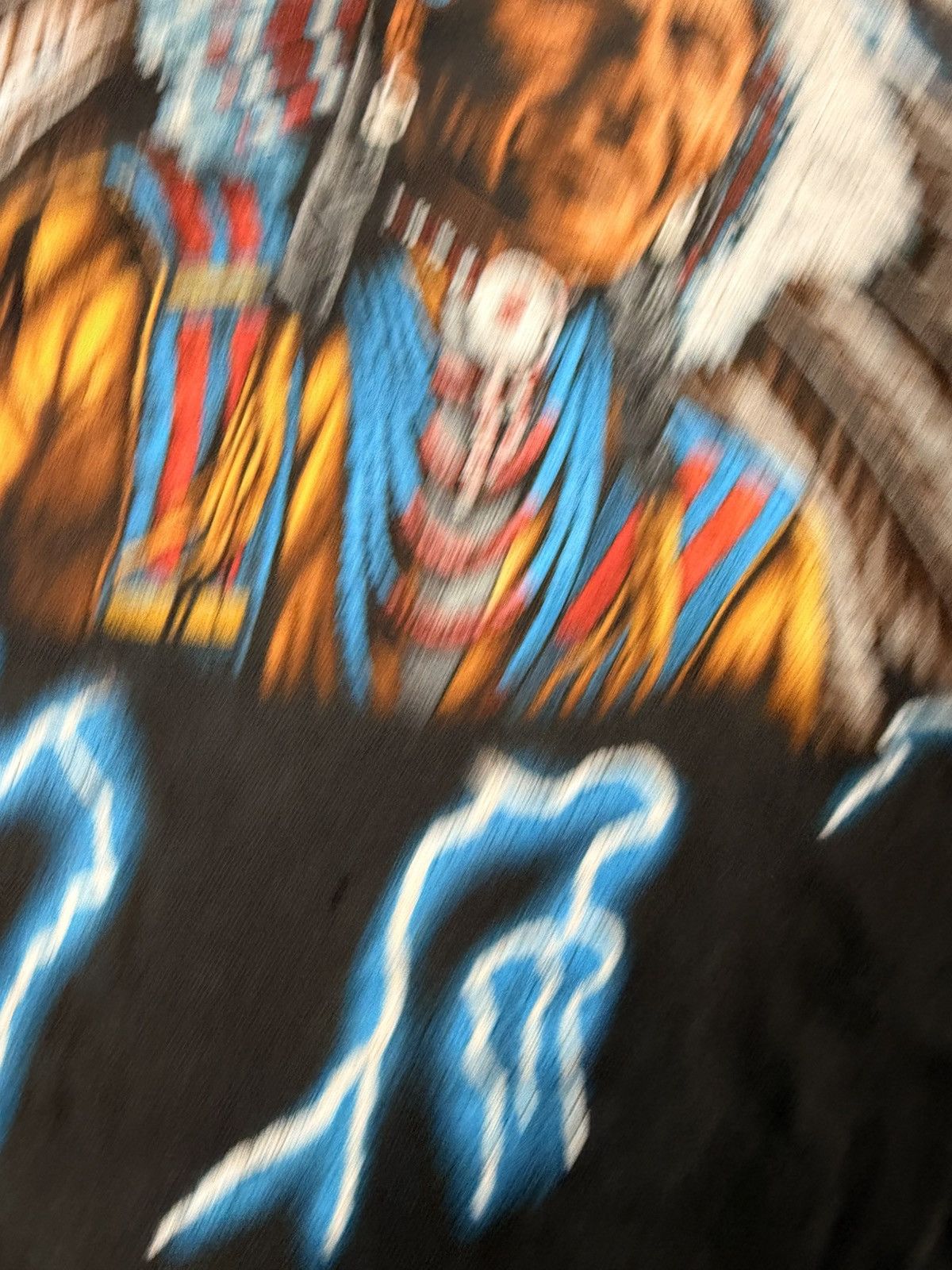 Other American Thunder Lightning Native Faded Tee Size US L / EU 52-54 / 3 - 7 Thumbnail