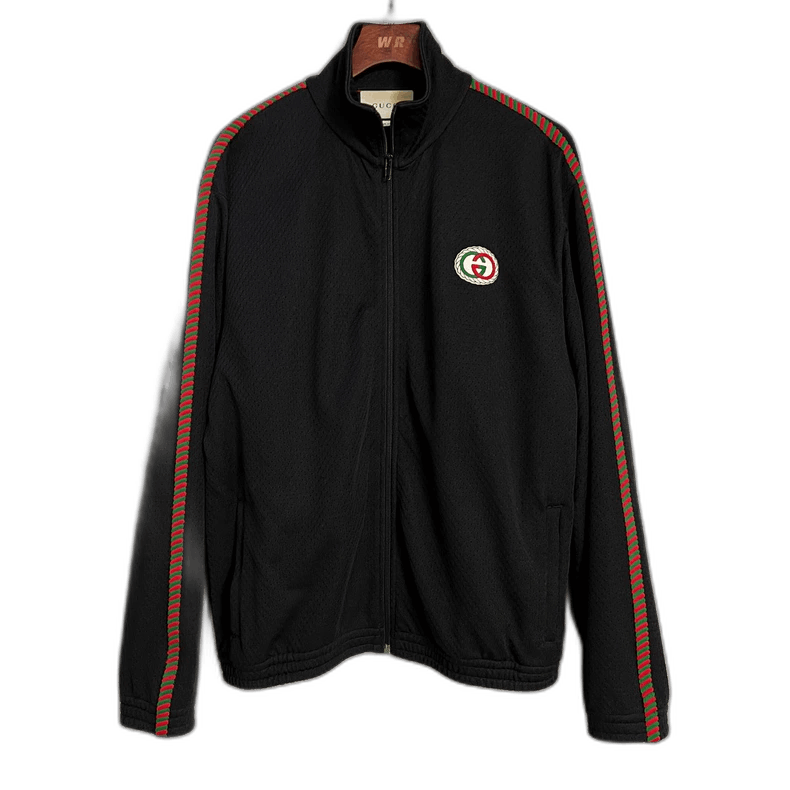 Gucci Gucci Black Double G Logo Jacket Size US M / EU 48-50 / 2 - 1 Thumbnail