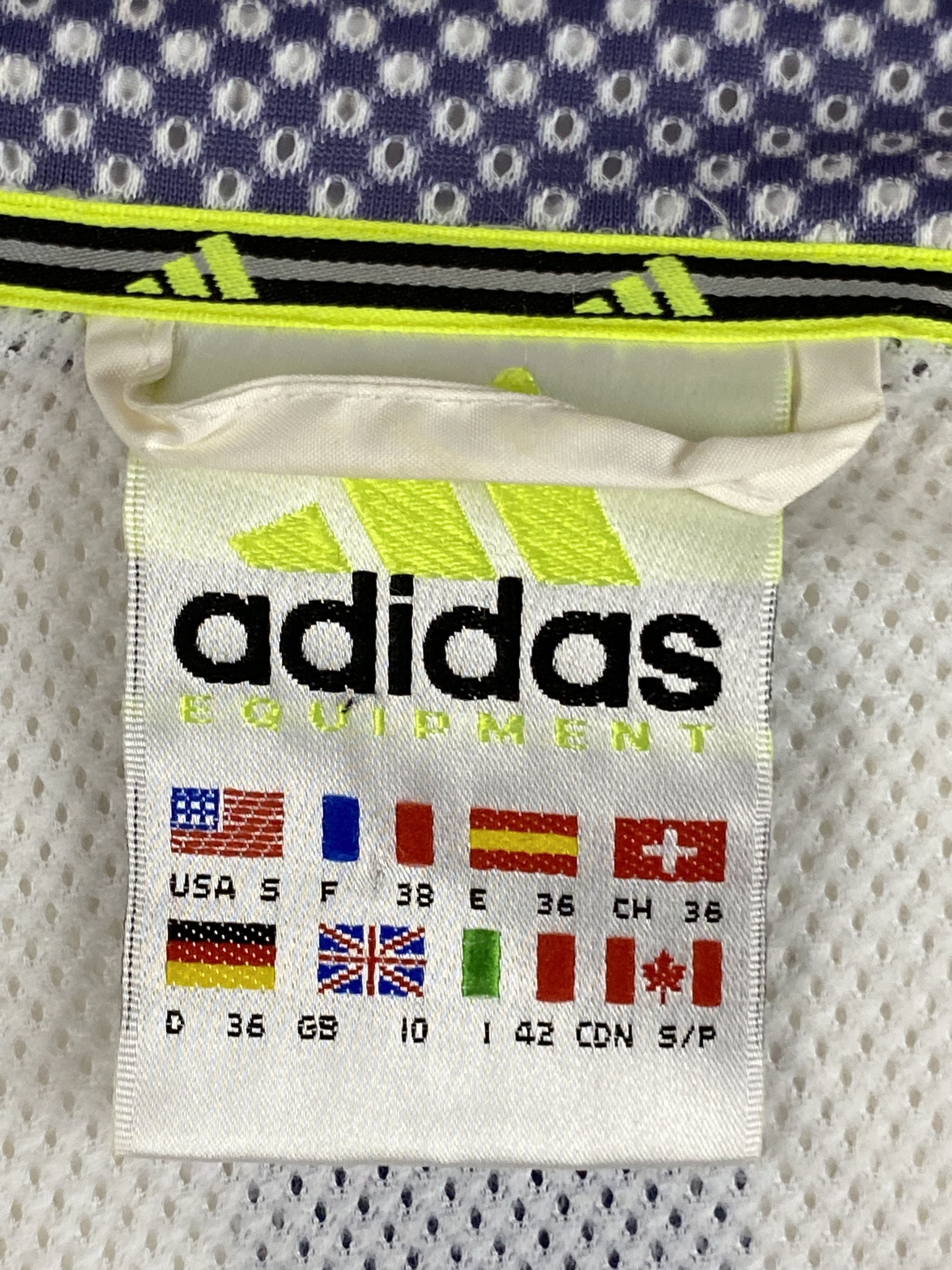 Adidas × Equipment × Vintage 90s Adidas Equipment Vintage Men's Windbreaker Jacket Size US S / EU 44-46 / 1 - 6 Thumbnail