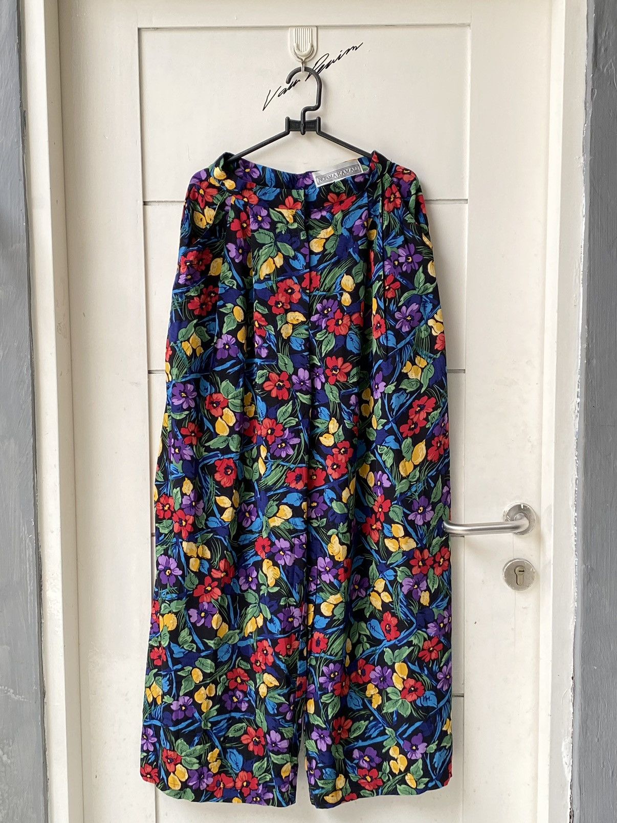 Other NORMA KAMALI Flower Motive Pants Size US 26 / EU 42 - 8 Thumbnail