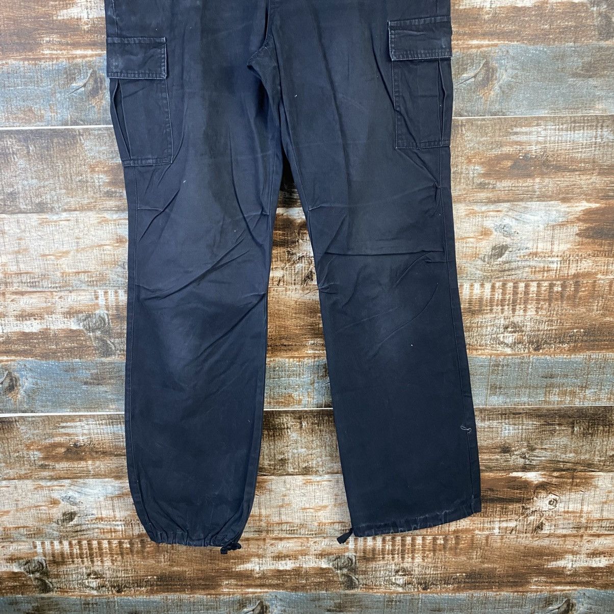 Japanese Brand DL Taste Tasse Black Cargo Multipocket Pants #C1157 Size US 28 / EU 44 - 3 Thumbnail
