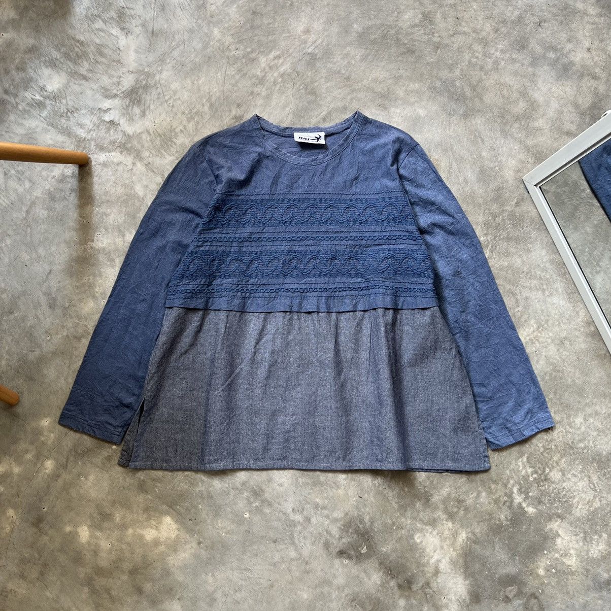 Hai Sporting Gear Hai Sporting Gear by Issey Miyake Longsleeve Blouse shirt Size M / US 6-8 / IT 42-44 - 1 Thumbnail