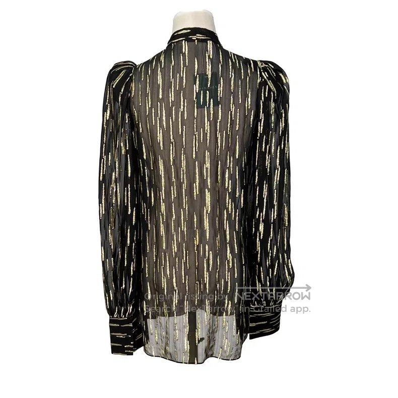 Givenchy Givenchy Color Blocked Shirt (Silk + Polyester) Size US XXS / EU 40 - 7 Thumbnail