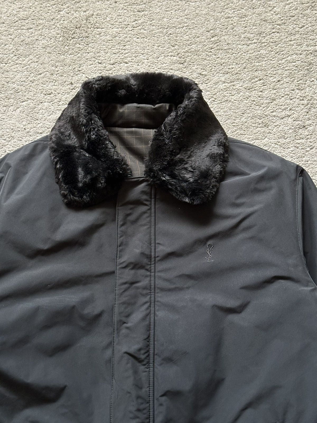 Yves Saint Laurent 1990s Yves Saint Laurent Detachable Puffer Vest Jacket Size US L / EU 52-54 / 3 - 2 Thumbnail