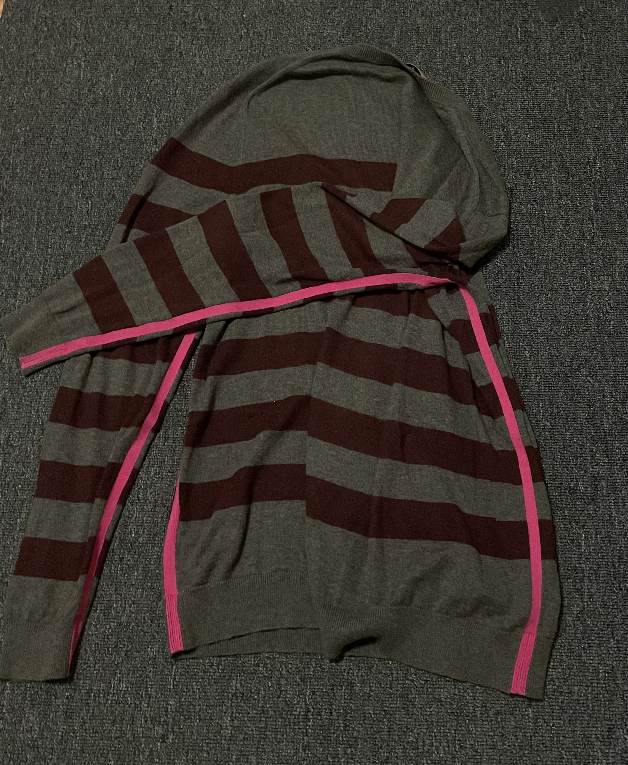 Burberry BURBERRY striped plaid cardigan, size M Size US M / EU 48-50 / 2 - 3 Thumbnail