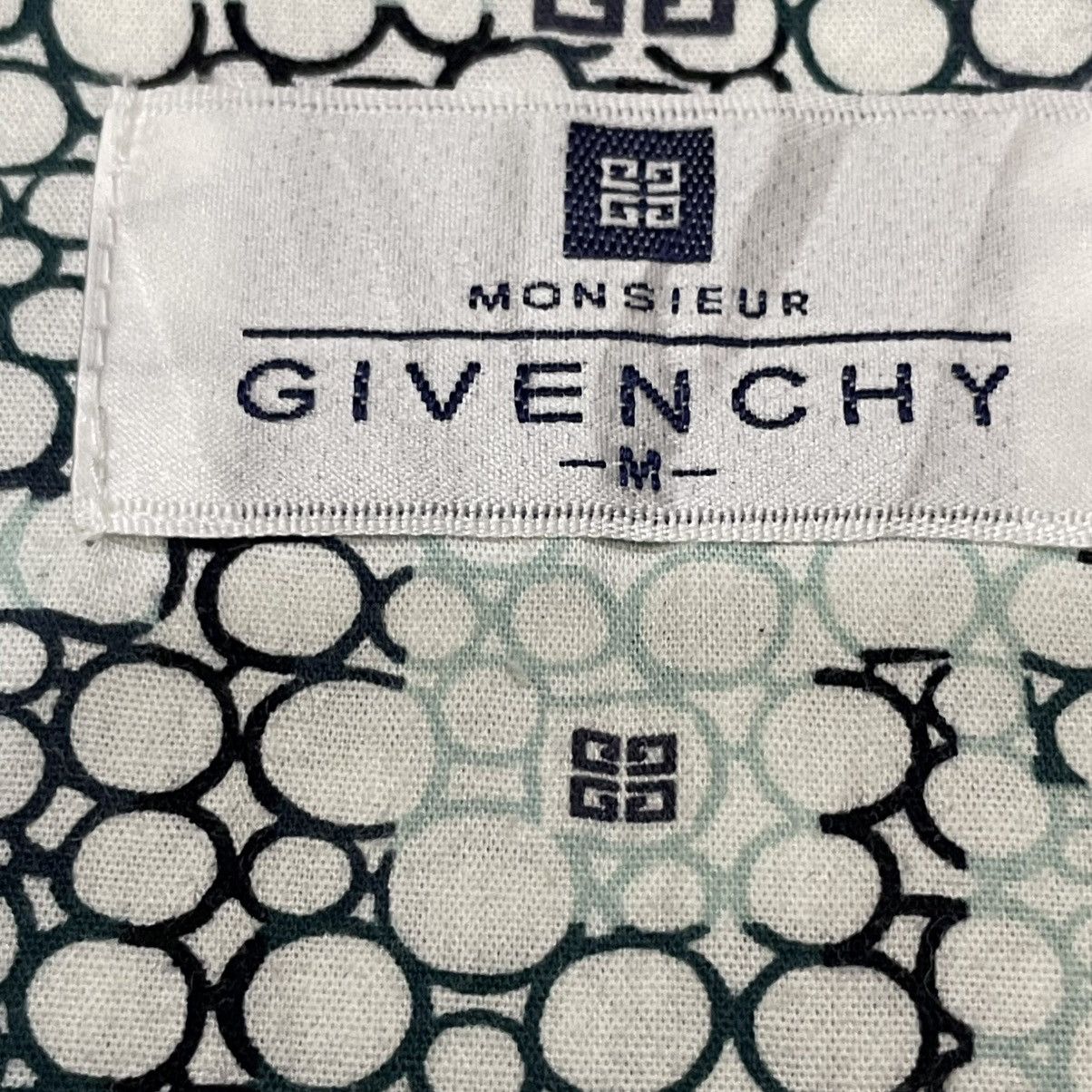 Givenchy Vintage MONSIEUR GIVENCHY Geometric 4G Logo Bubble Pattern,m Size US L / EU 52-54 / 3 - 3 Thumbnail