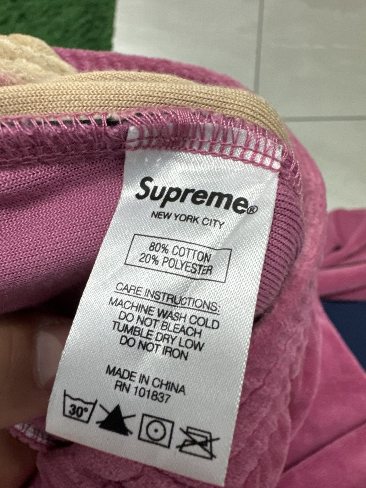 Supreme Supreme Track Pants Pink Beige Size US 38 / EU 54 - 4 Thumbnail