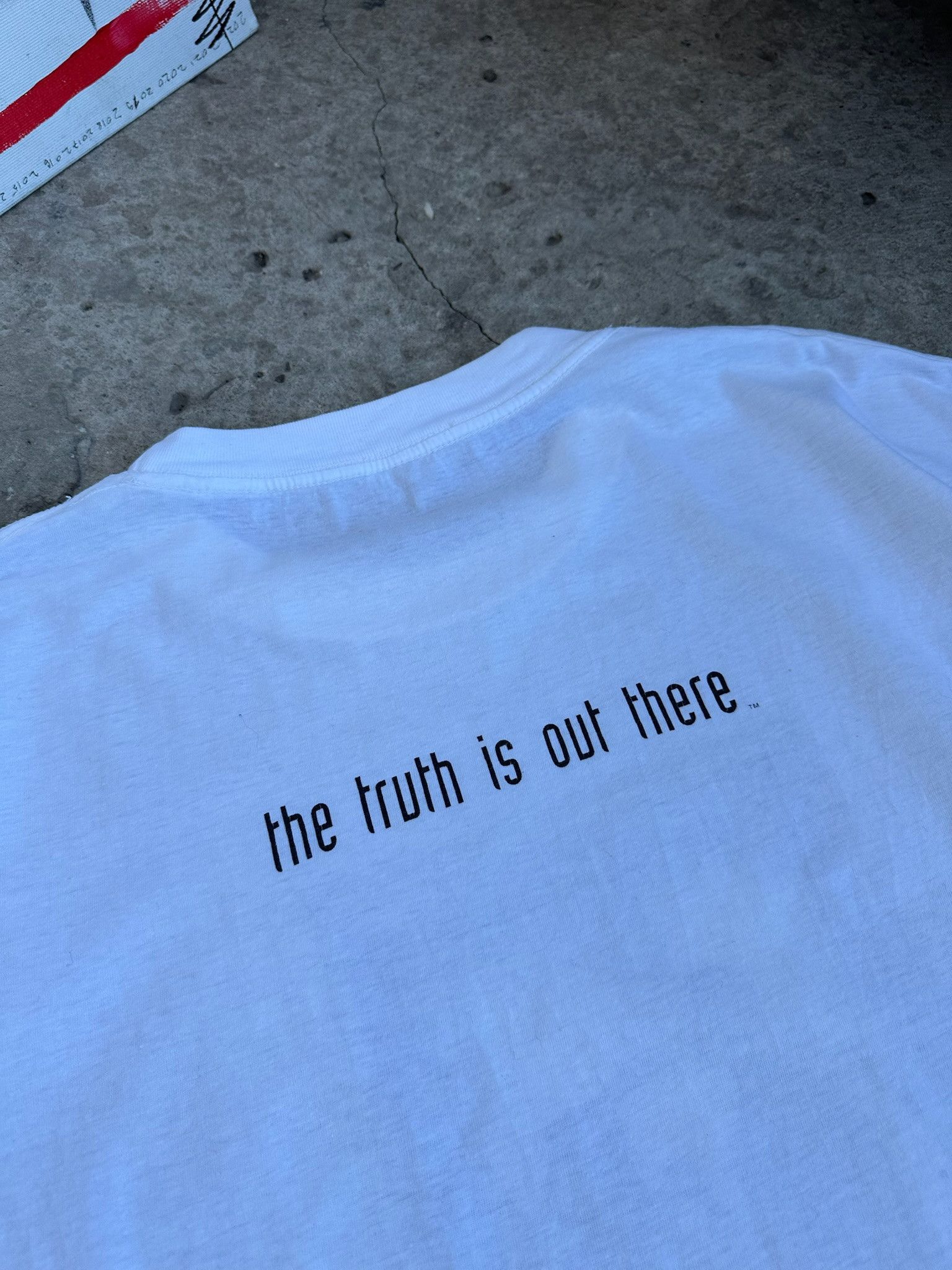 Vintage Vintage The X-Files Promo T-shirt Movie Size US XL / EU 56 / 4 - 7 Thumbnail
